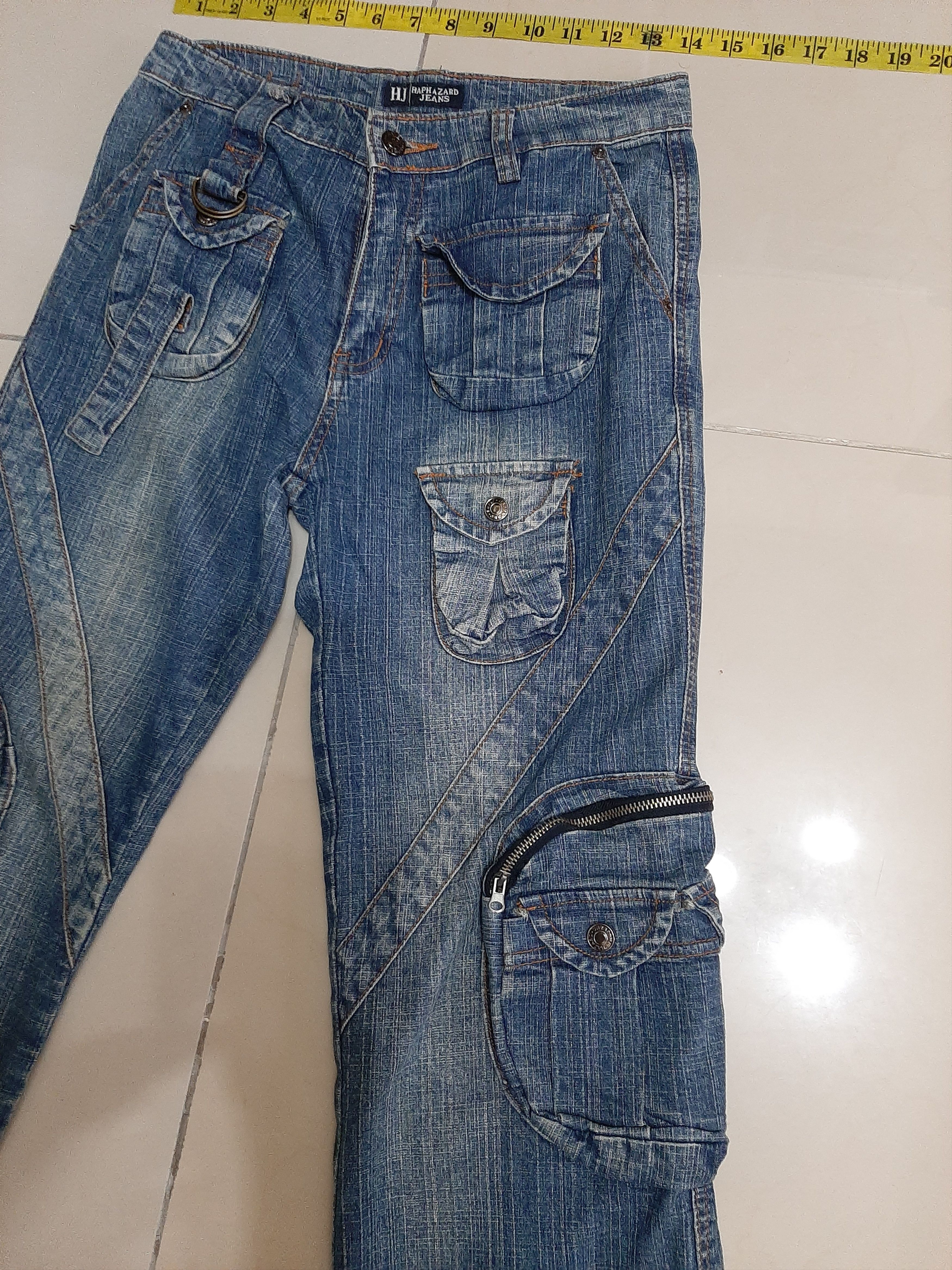 Hysteric Glamour The great of🔥🔥🔥 "multi pocket jeans"..🔥🔥🔥 Size 27" / US 4 / IT 40 - 6 Thumbnail