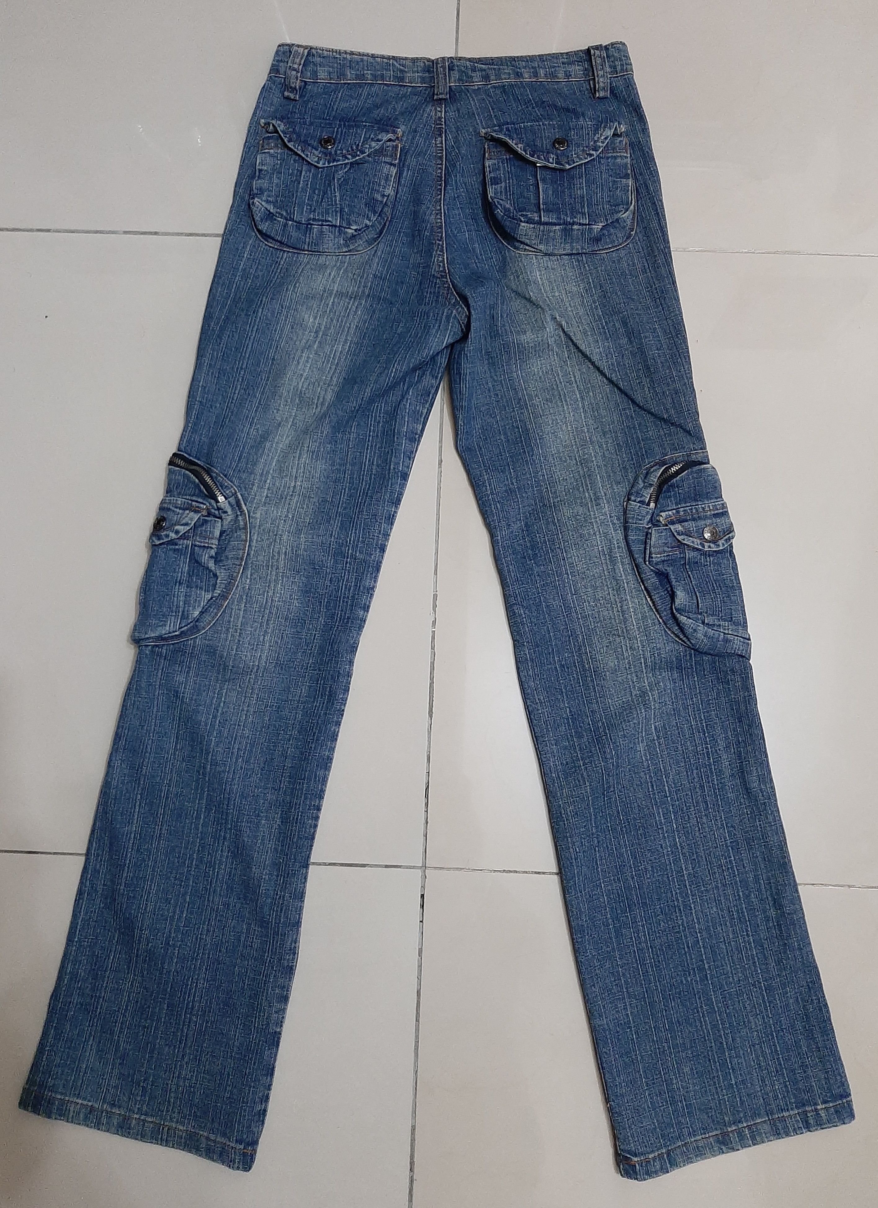 Hysteric Glamour The great of🔥🔥🔥 "multi pocket jeans"..🔥🔥🔥 Size 27" / US 4 / IT 40 - 3 Thumbnail