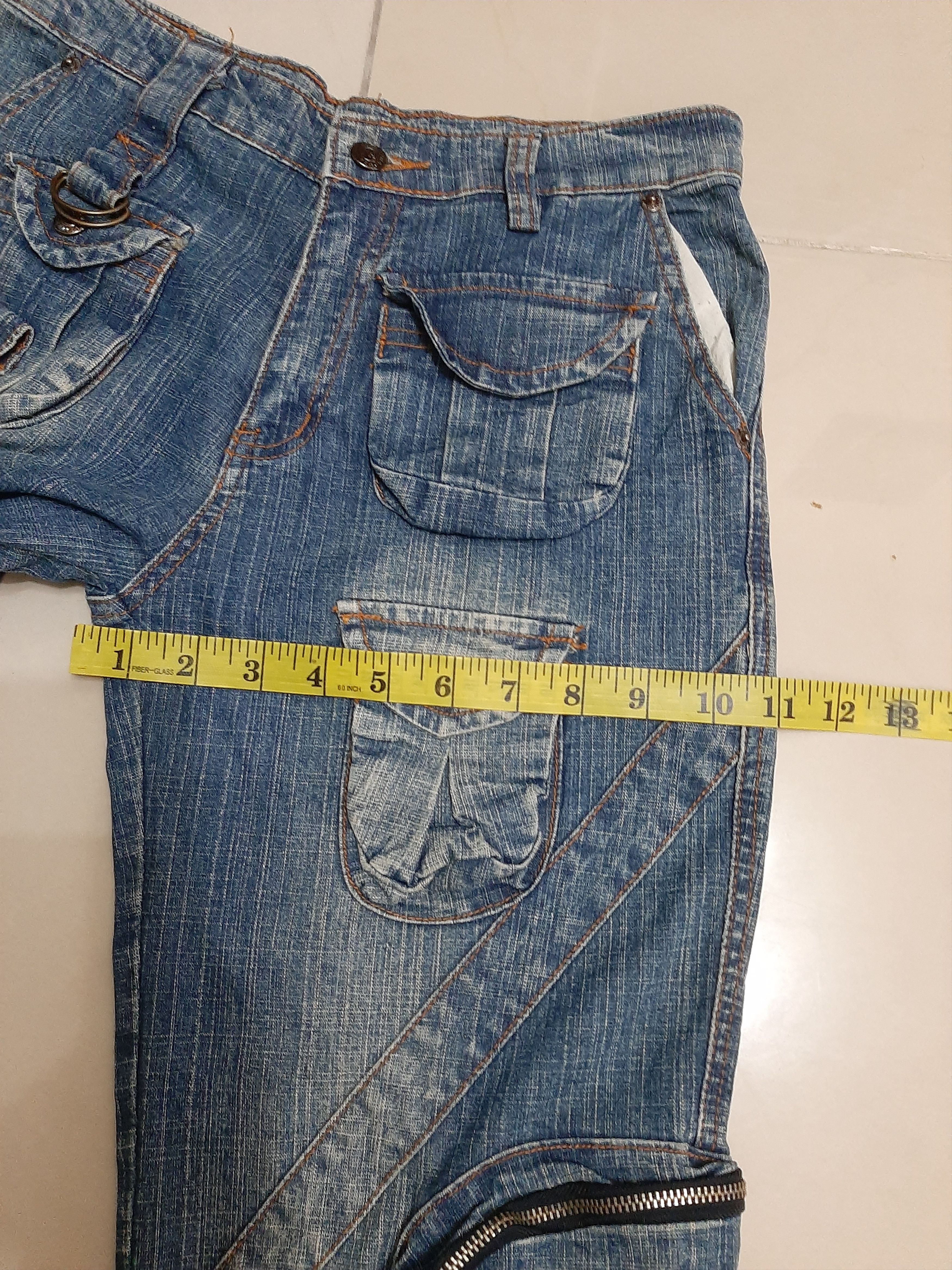 Hysteric Glamour The great of🔥🔥🔥 "multi pocket jeans"..🔥🔥🔥 Size 27" / US 4 / IT 40 - 19 Thumbnail