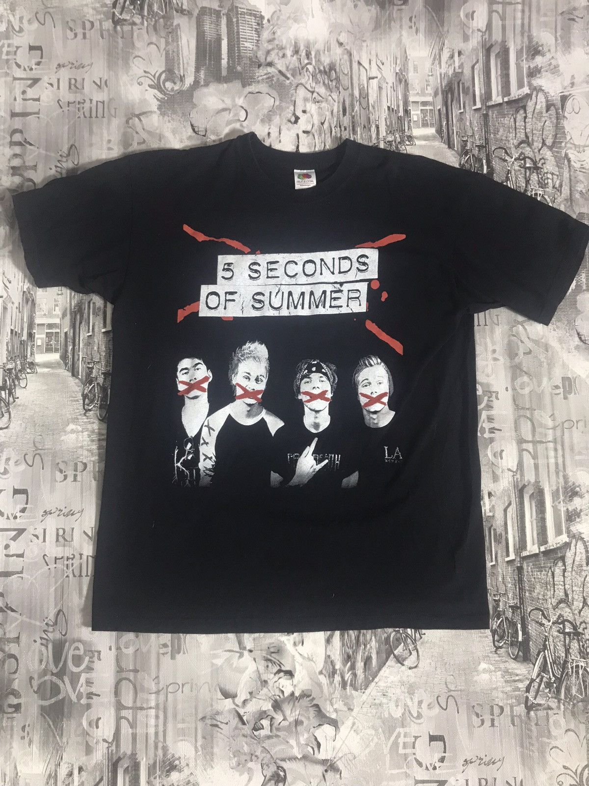 Band Tees 5 seconds of Summer 2015 tour t-shirt Size US M / EU 48-50 / 2 - 1 Thumbnail