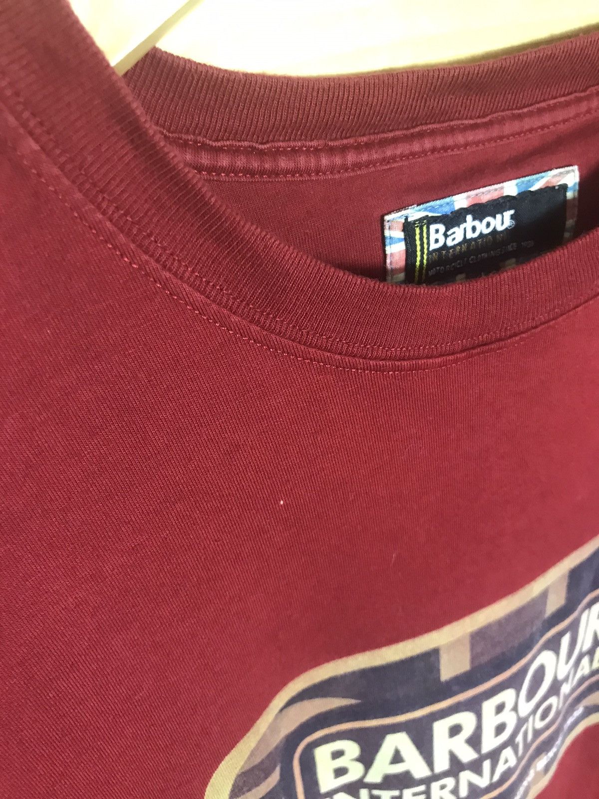 Barbour Barbour International big logo t-shirt Size US L / EU 52-54 / 3 - 8 Thumbnail