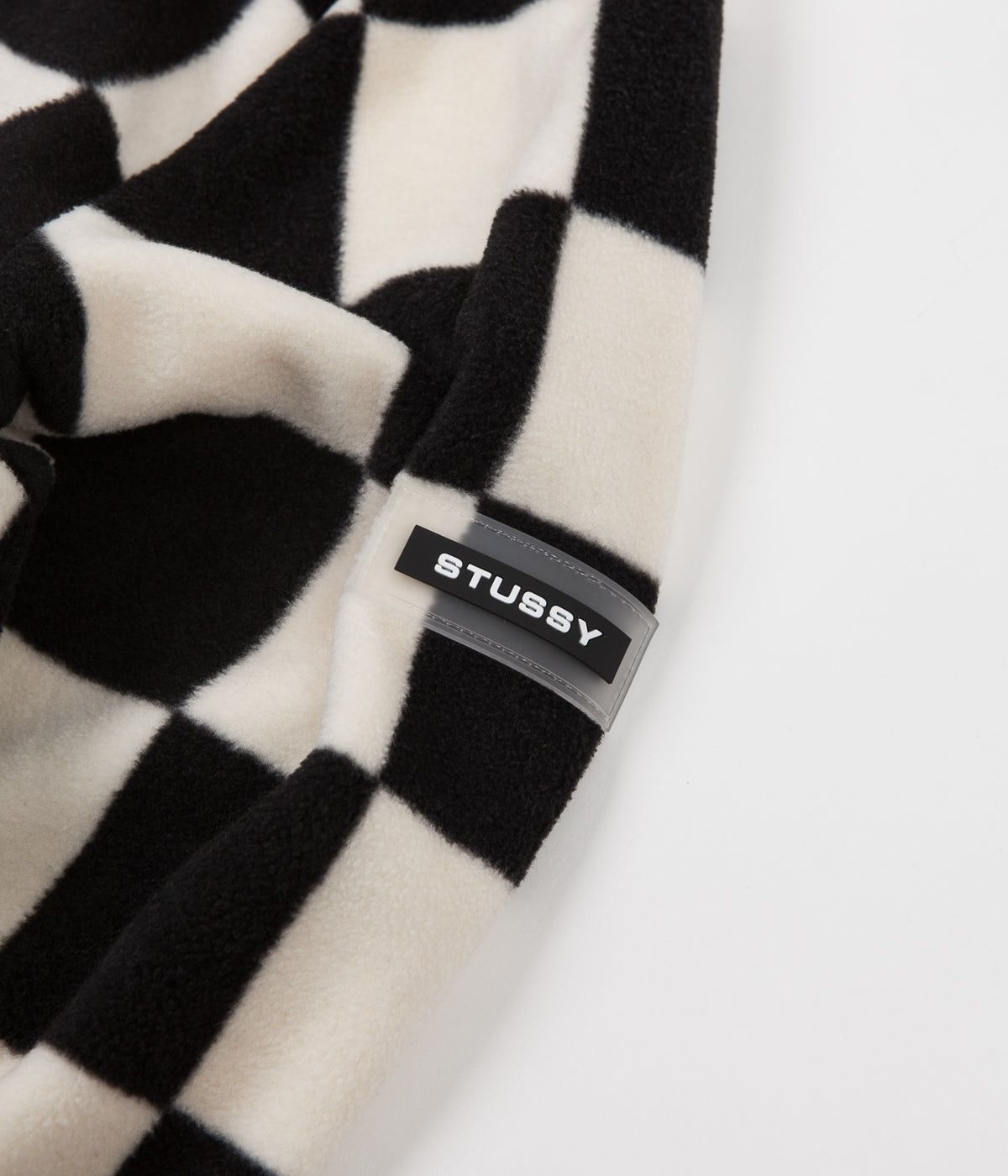 Stussy Stussy Checkered Mockneck Fleece Ss18 Size US L / EU 52-54 / 3 - 2 Thumbnail