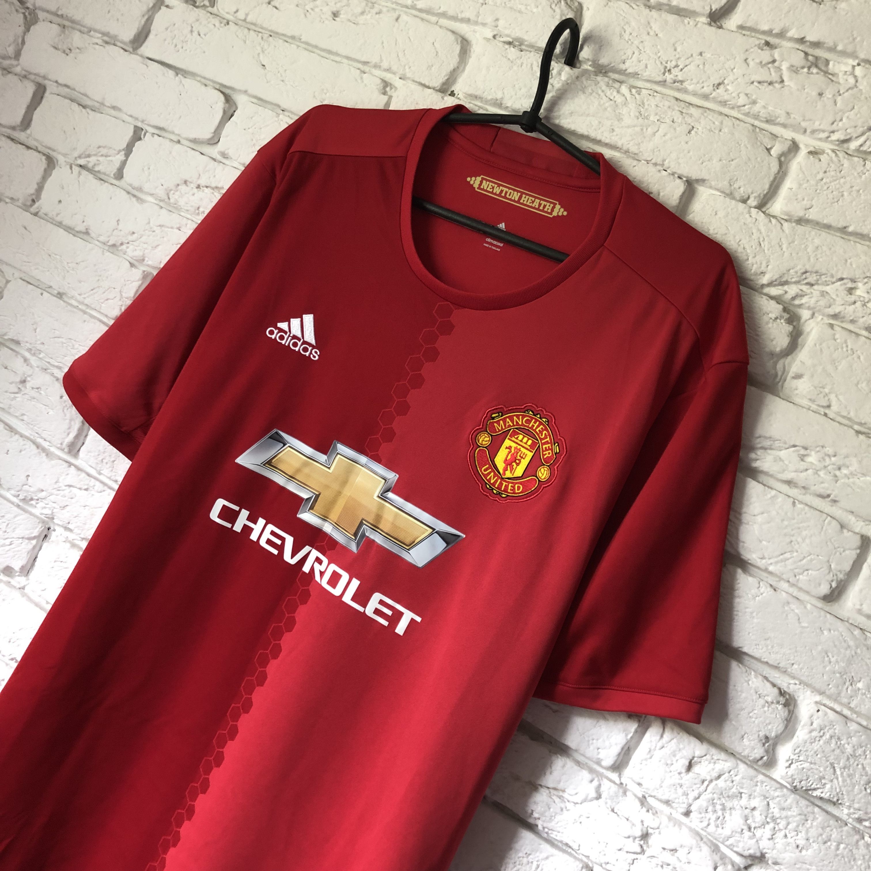 Adidas Manchester United 2016 2017 home jersey Size US XXL / EU 58 / 5 - 3 Thumbnail