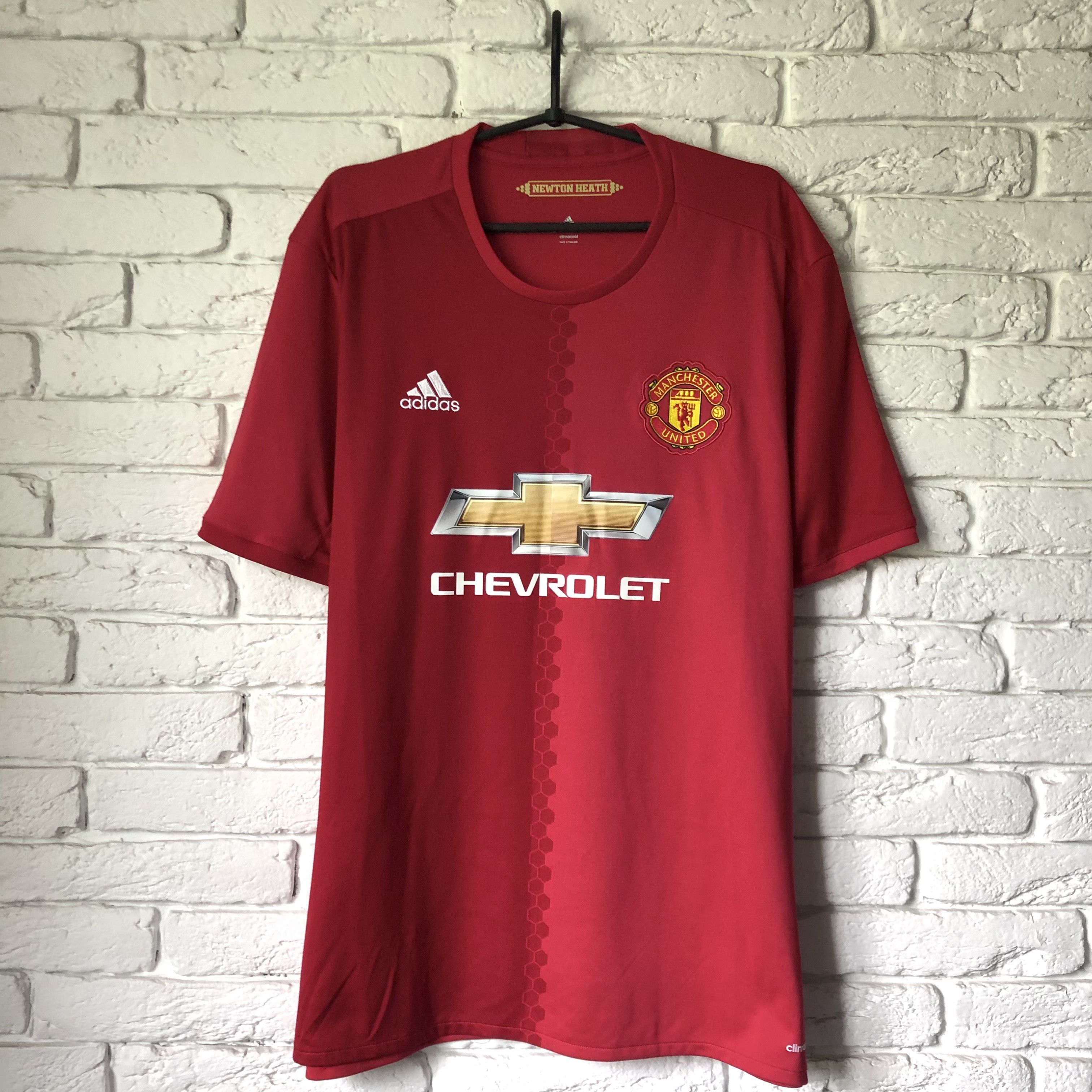 Adidas Manchester United 2016 2017 home jersey Size US XXL / EU 58 / 5 - 1 Thumbnail