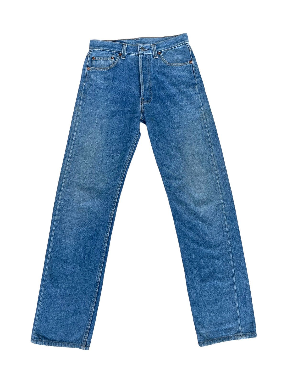 VTG 80’s Levi’s 501 Made in USA Light Wash Denim Jeans Pants