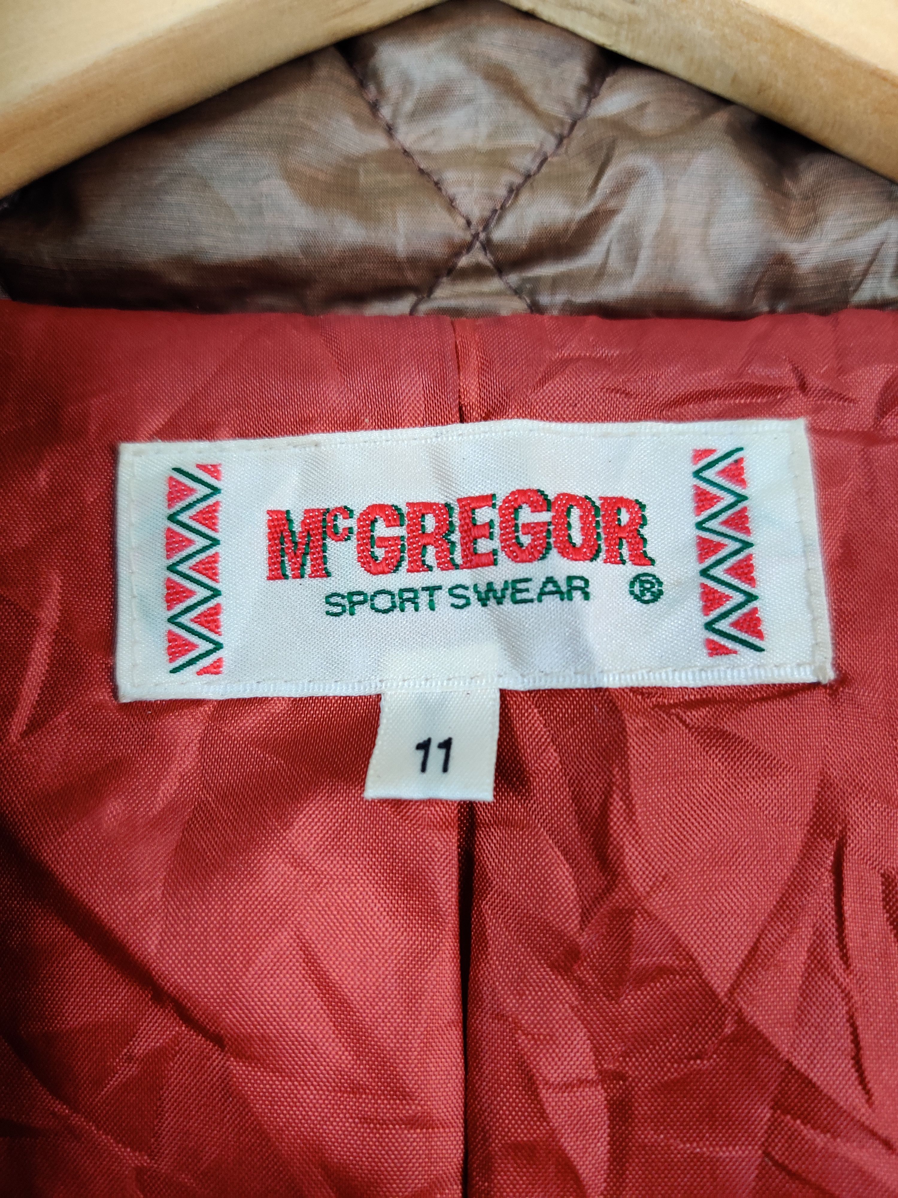 McGregor Vintage McGregor Quilted Zipper Jacket Size US M / EU 48-50 / 2 - 7 Thumbnail