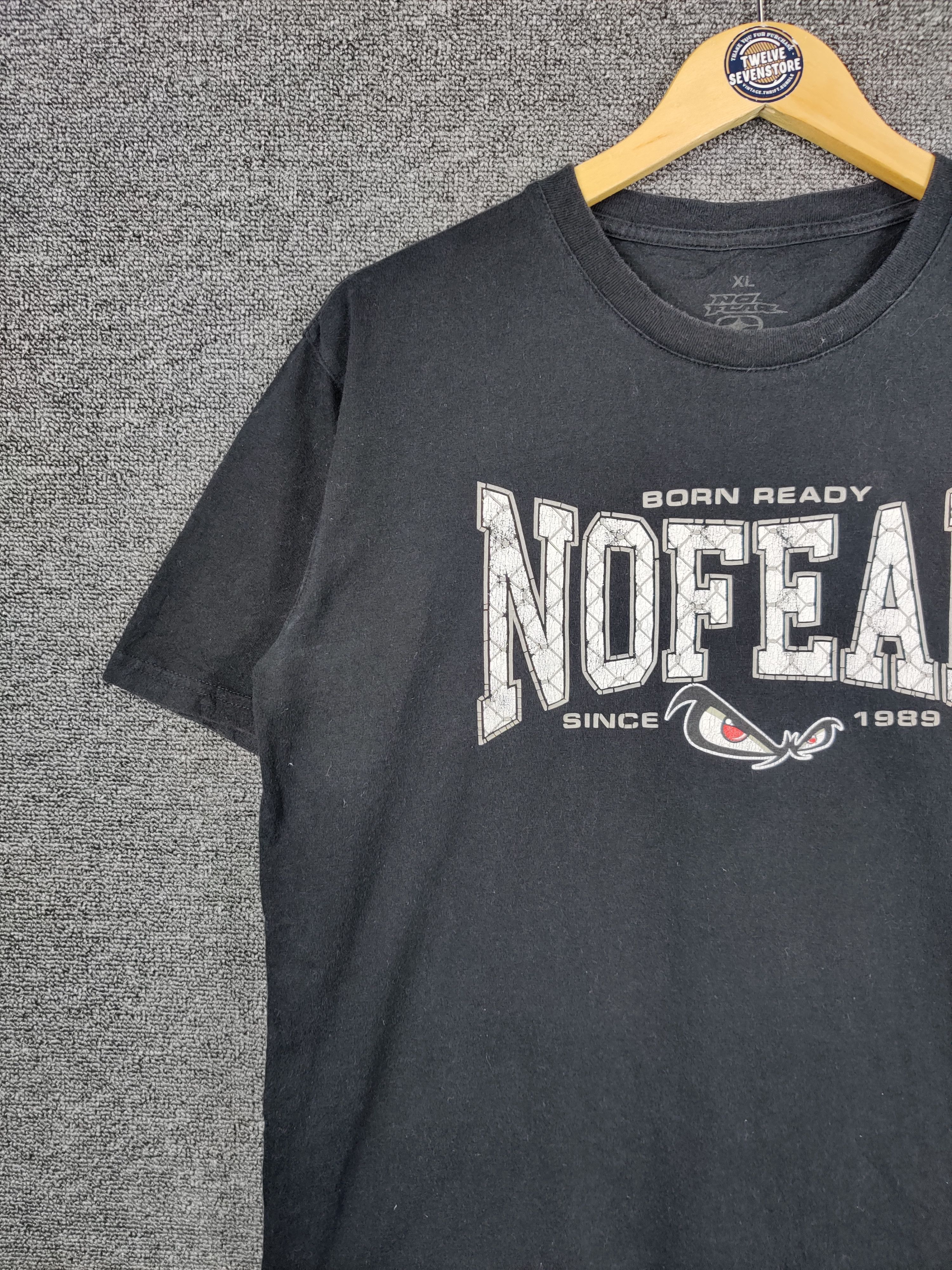No Fear Vintage 90's No Fear Born Ready Skateboard Tee Tshirt Size US XL / EU 56 / 4 - 5 Thumbnail