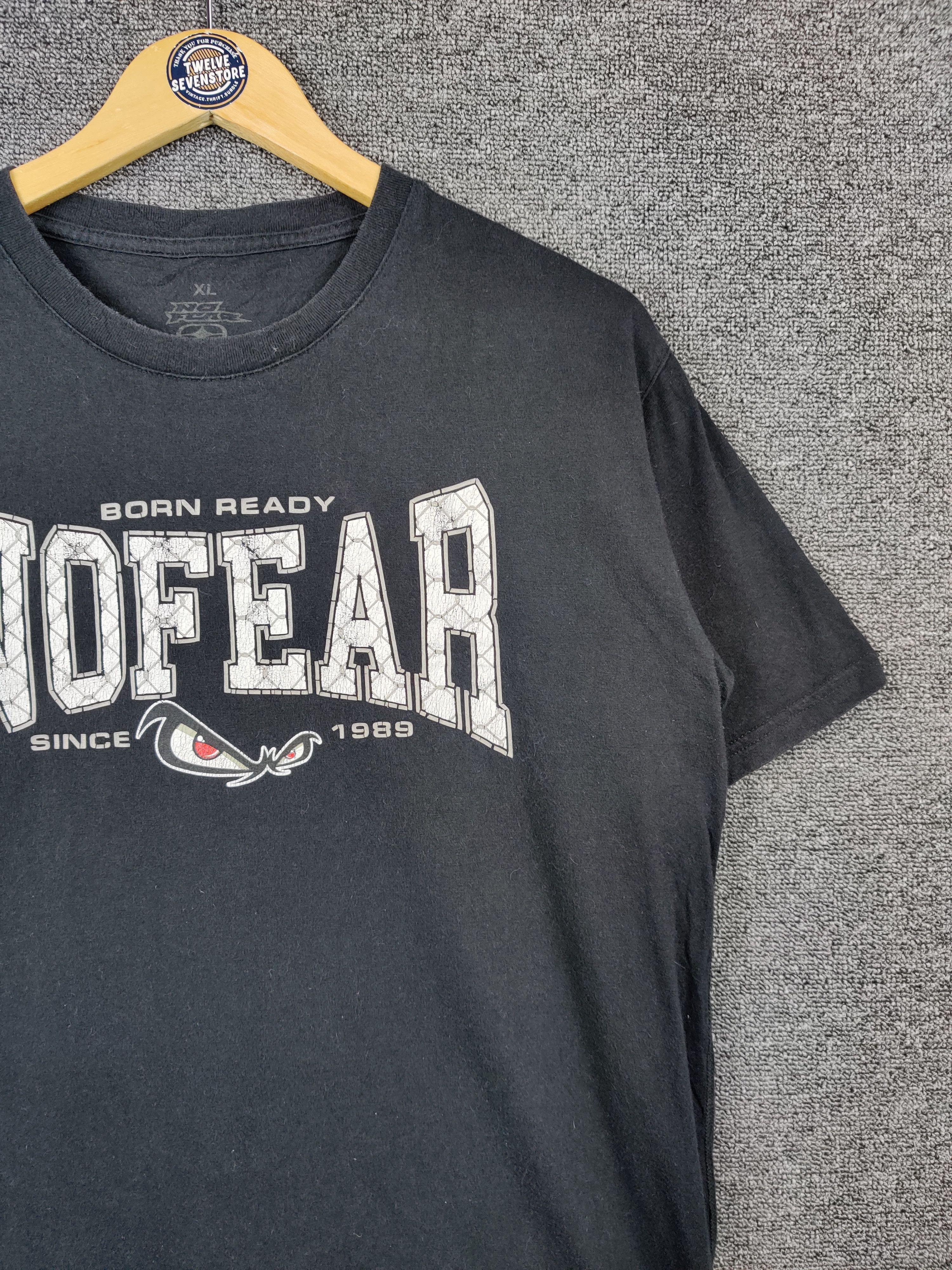 No Fear Vintage 90's No Fear Born Ready Skateboard Tee Tshirt Size US XL / EU 56 / 4 - 3 Thumbnail