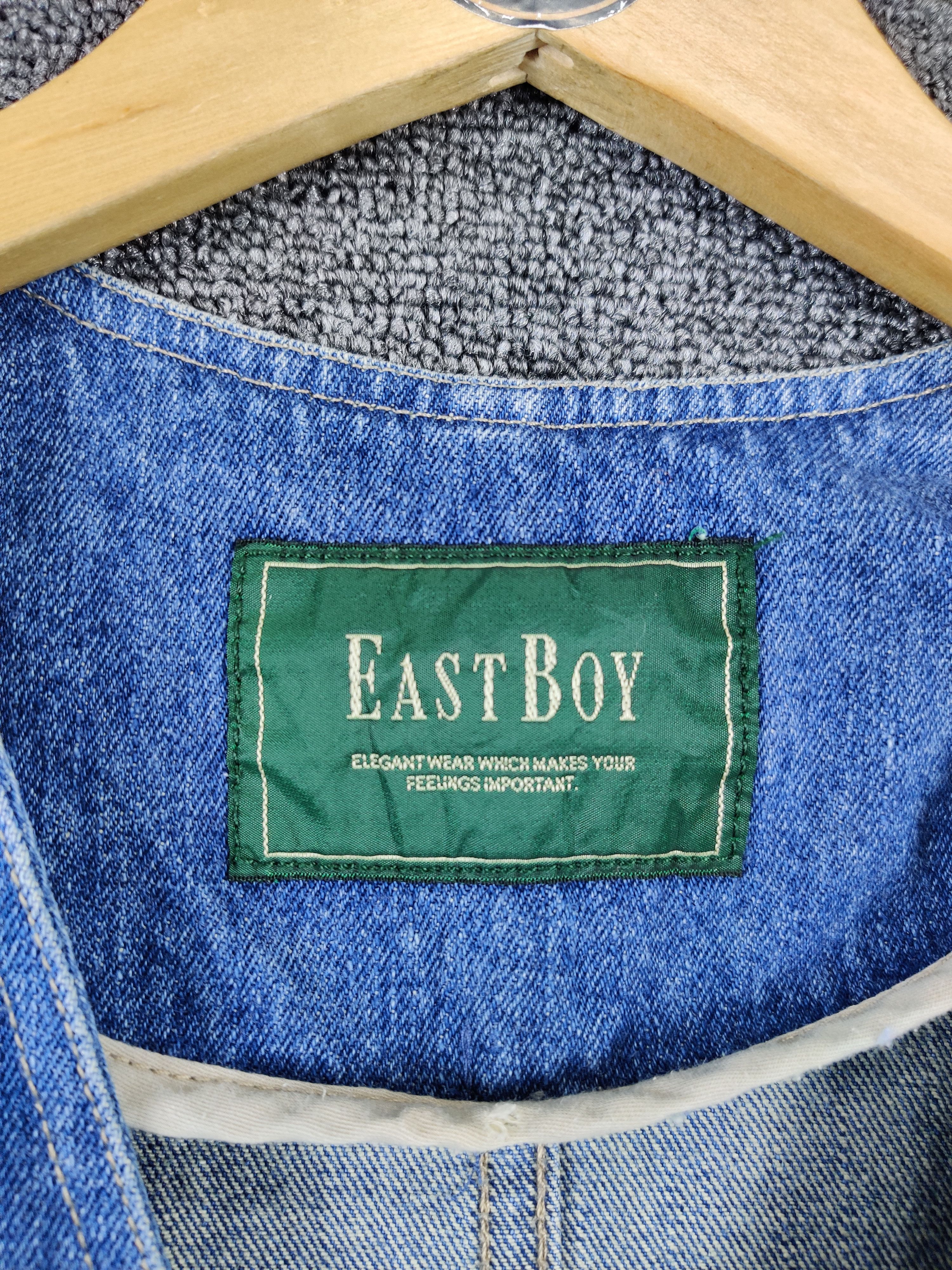 Japanese Brand Vintage East Boy Denim Vest Button Ups Size US M / EU 48-50 / 2 - 6 Thumbnail
