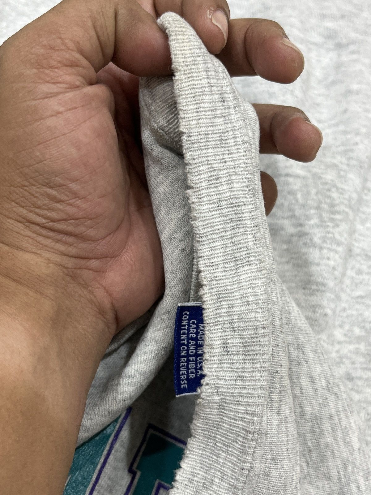 Champion (Eeee).🔥🔥🔥STEALS VINTAGE CHAMPION NBA CHARLOTTE HORNETS Size US L / EU 52-54 / 3 - 15 Thumbnail
