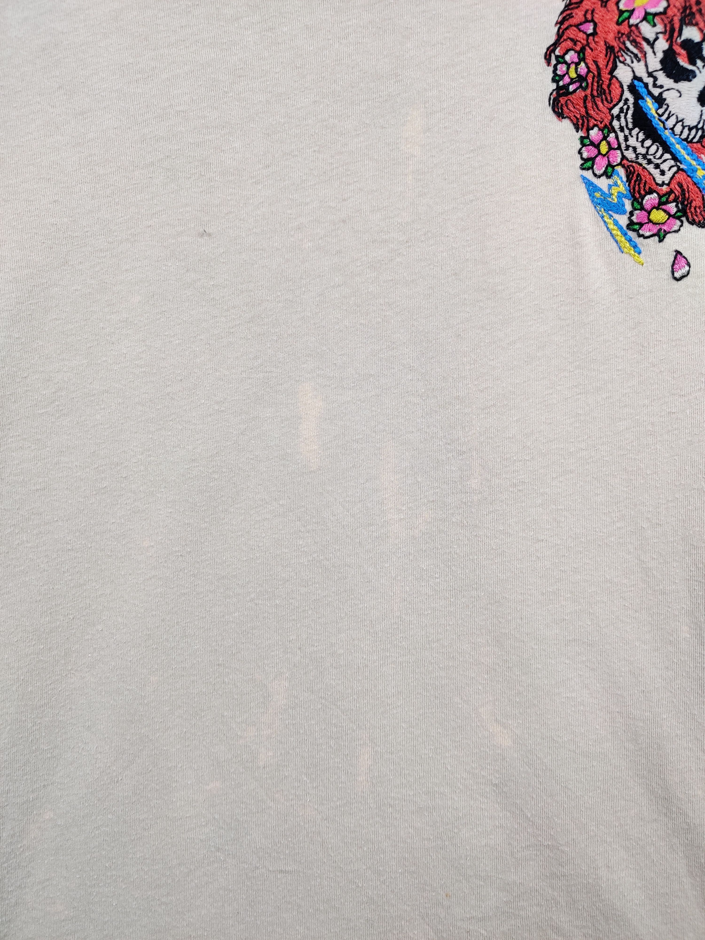Ed Hardy Vintage Ed Hardy Christian Audigier Embroidery Skull Tee Size US S / EU 44-46 / 1 - 4 Thumbnail