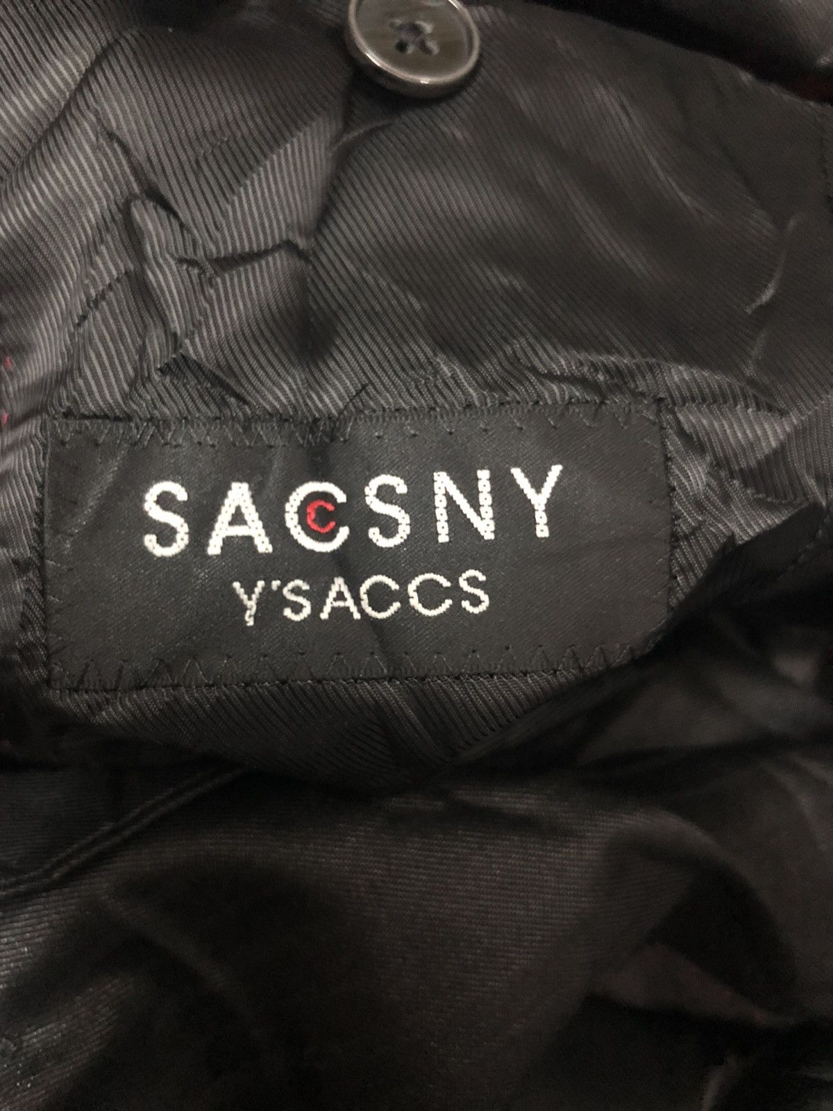 Yohji Yamamoto Vintage Sacsny Y’saccs By Yohji Yamamoto Blazer Coat Jacket Size US S / EU 44-46 / 1 - 9 Thumbnail