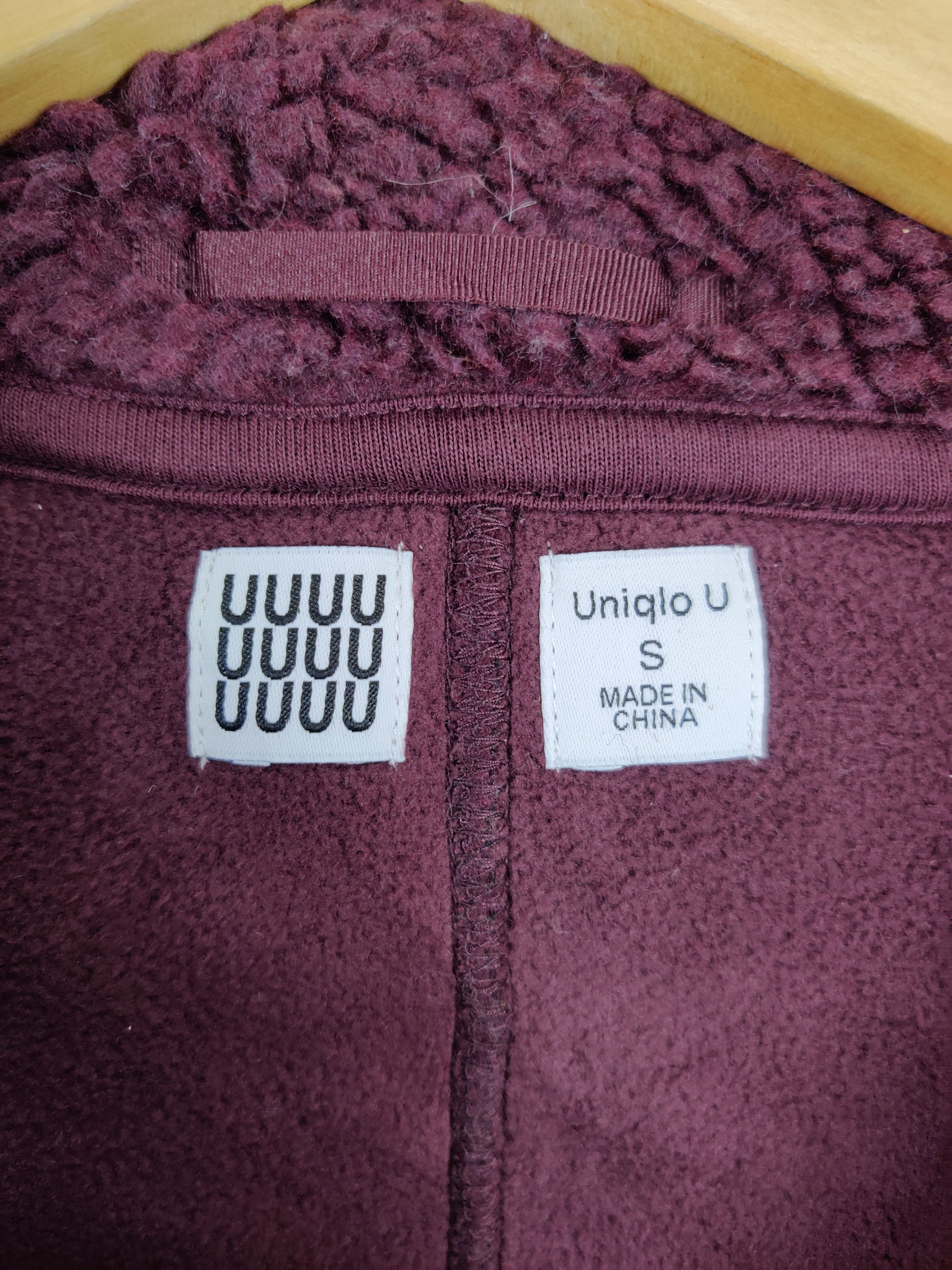 Undercover Vintage Uniqlo UUU Undercover Fleece Deep Pile Sherpa Jacket Size US S / EU 44-46 / 1 - 7 Thumbnail