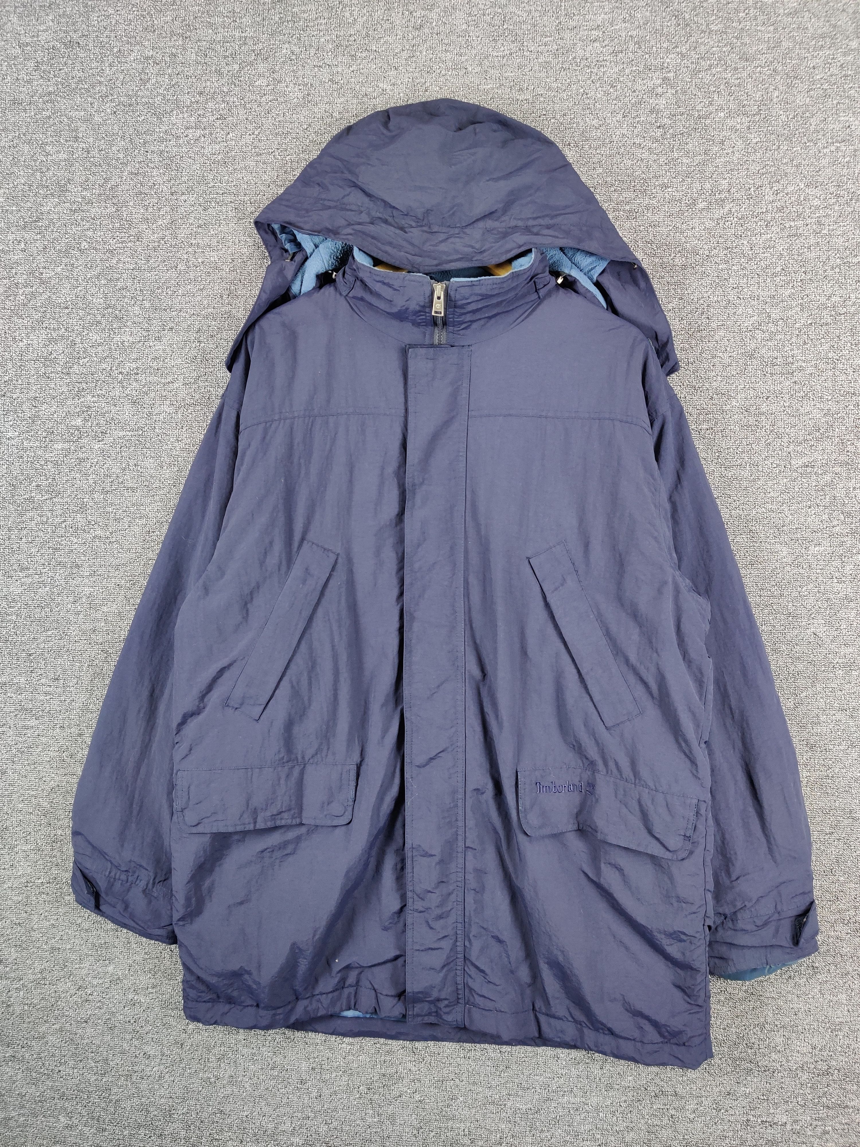 Timberland Vintage Timberland Wheater Gear Parkas Light Hoodie Jacket Size US M / EU 48-50 / 2 - 2 Thumbnail