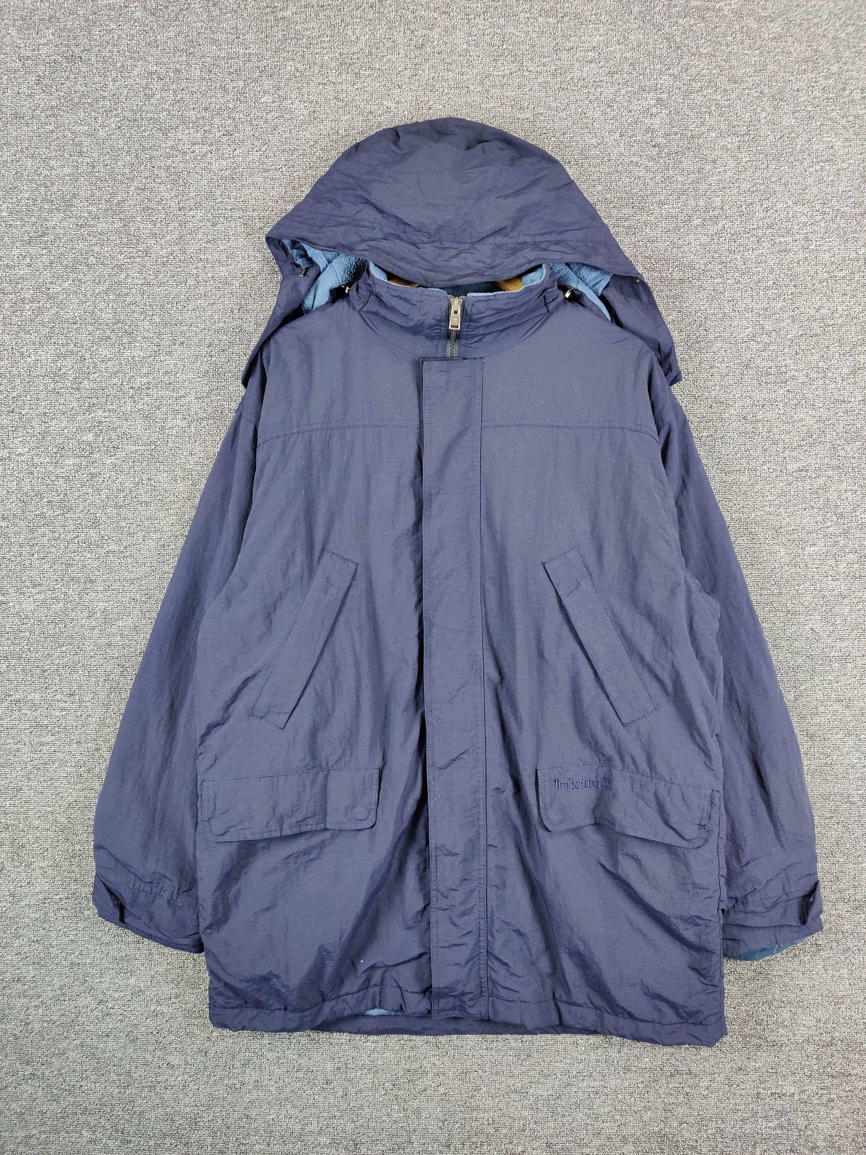 Timberland Vintage Timberland Wheater Gear Parkas Light Hoodie Jacket Size US M / EU 48-50 / 2 - 1 Thumbnail