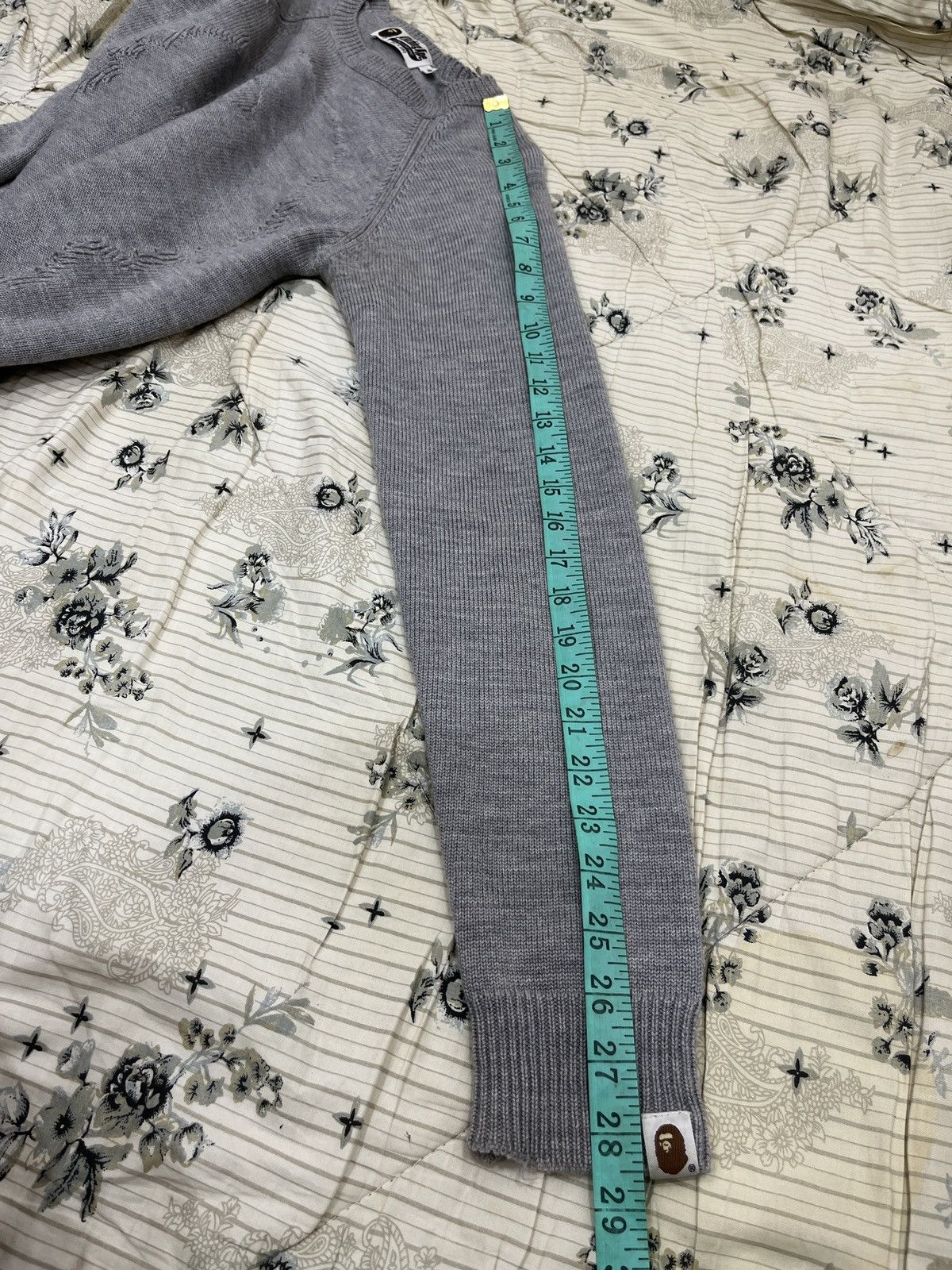 Bape JACQUARD APE HEAD SWEATER Size US S / EU 44-46 / 1 - 14 Thumbnail