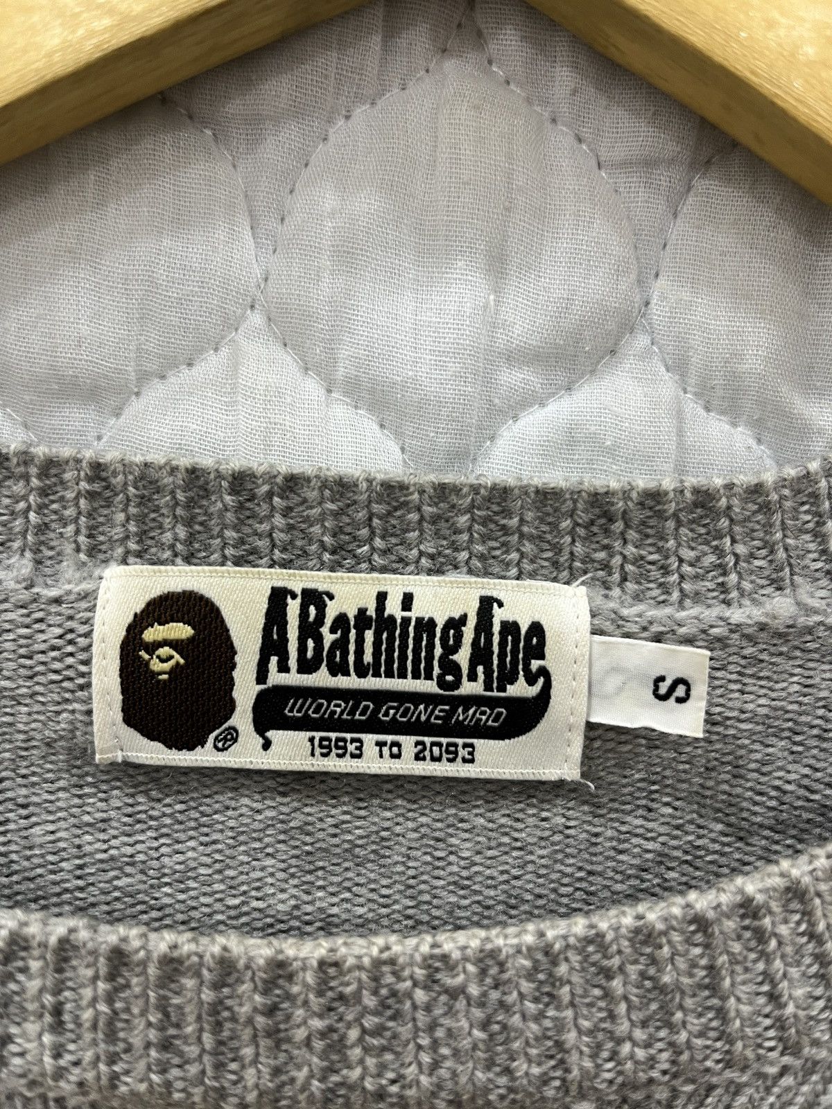 Bape JACQUARD APE HEAD SWEATER Size US S / EU 44-46 / 1 - 7 Thumbnail