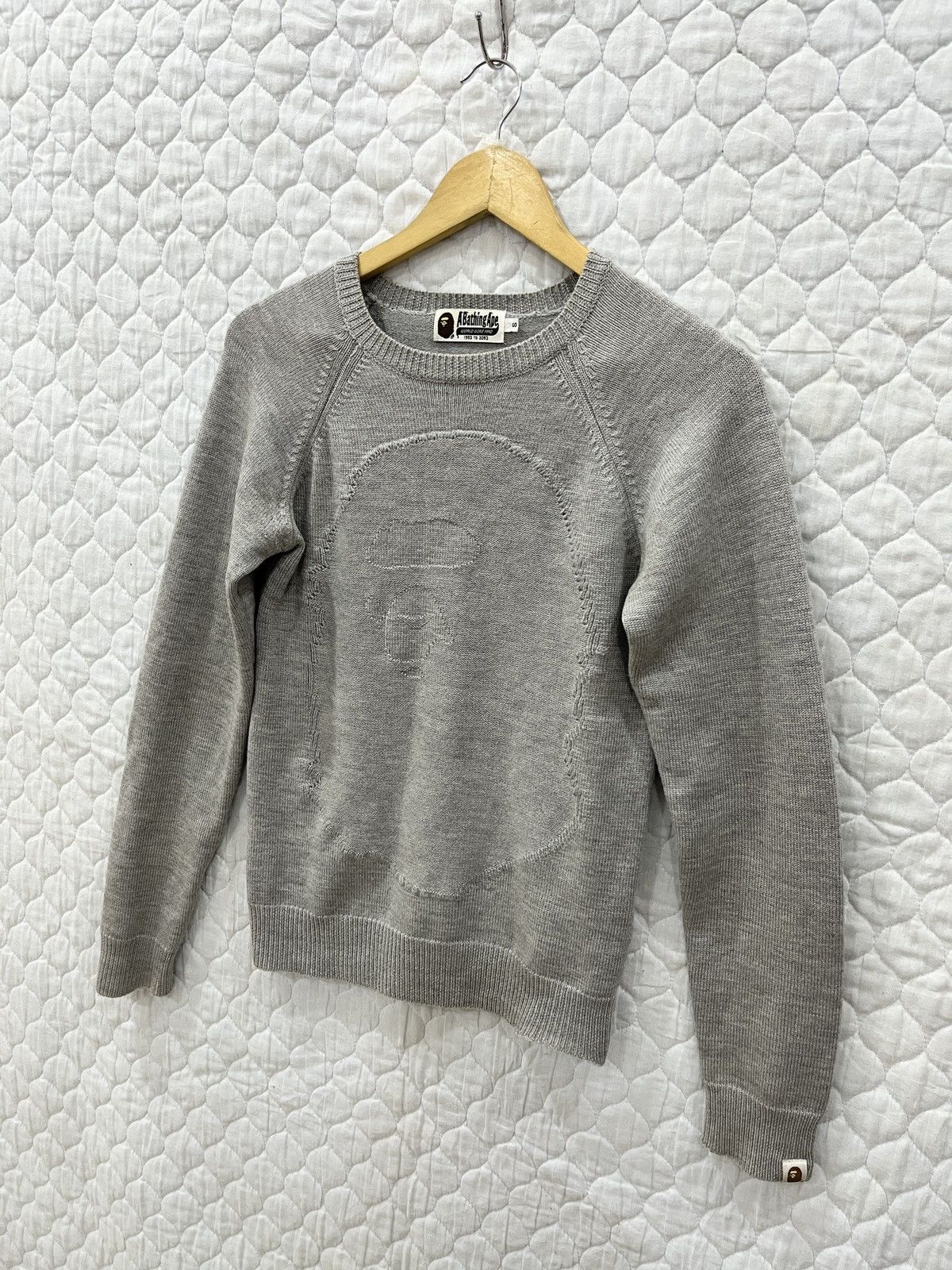 Bape JACQUARD APE HEAD SWEATER Size US S / EU 44-46 / 1 - 2 Thumbnail