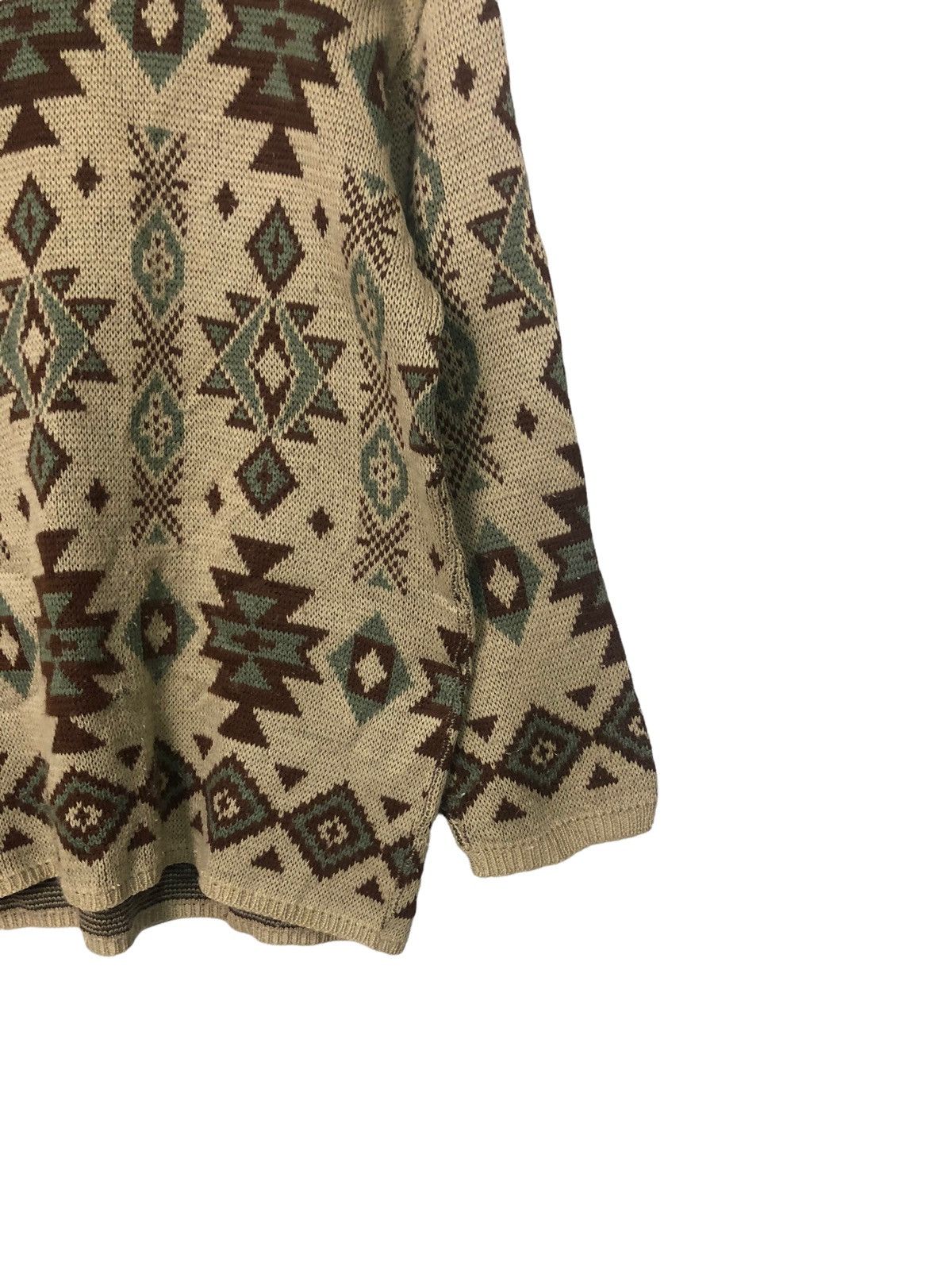 Aran Isles Knitwear Vintage Palls Pyra Full Print Navajo Knitwear Sweater Jumper Size US M / EU 48-50 / 2 - 2 Thumbnail
