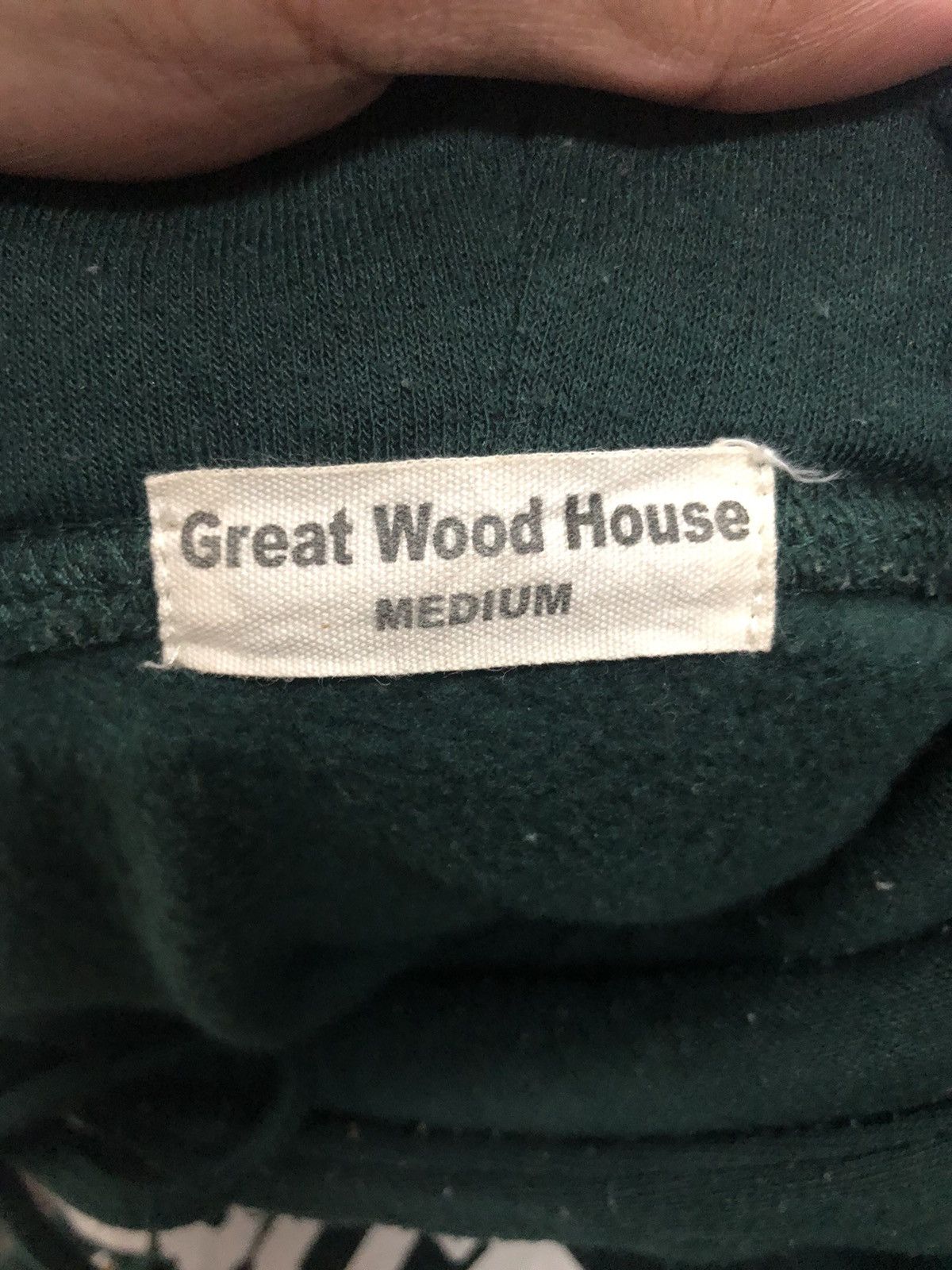 Japanese Brand Vintage Great Wood House Big Logo Hoodie Sweatshirt Size US S / EU 44-46 / 1 - 9 Thumbnail