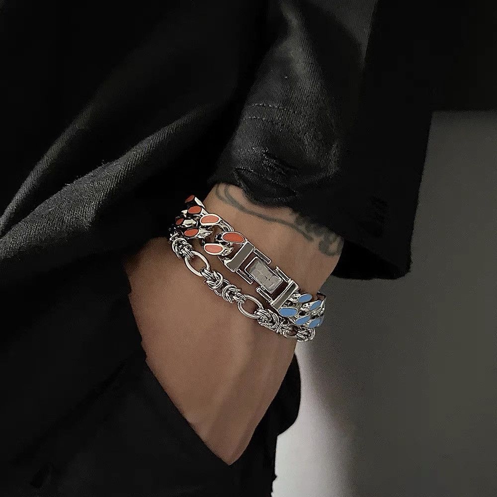 Designer Retro punk bracelet Size ONE SIZE - 1 Thumbnail