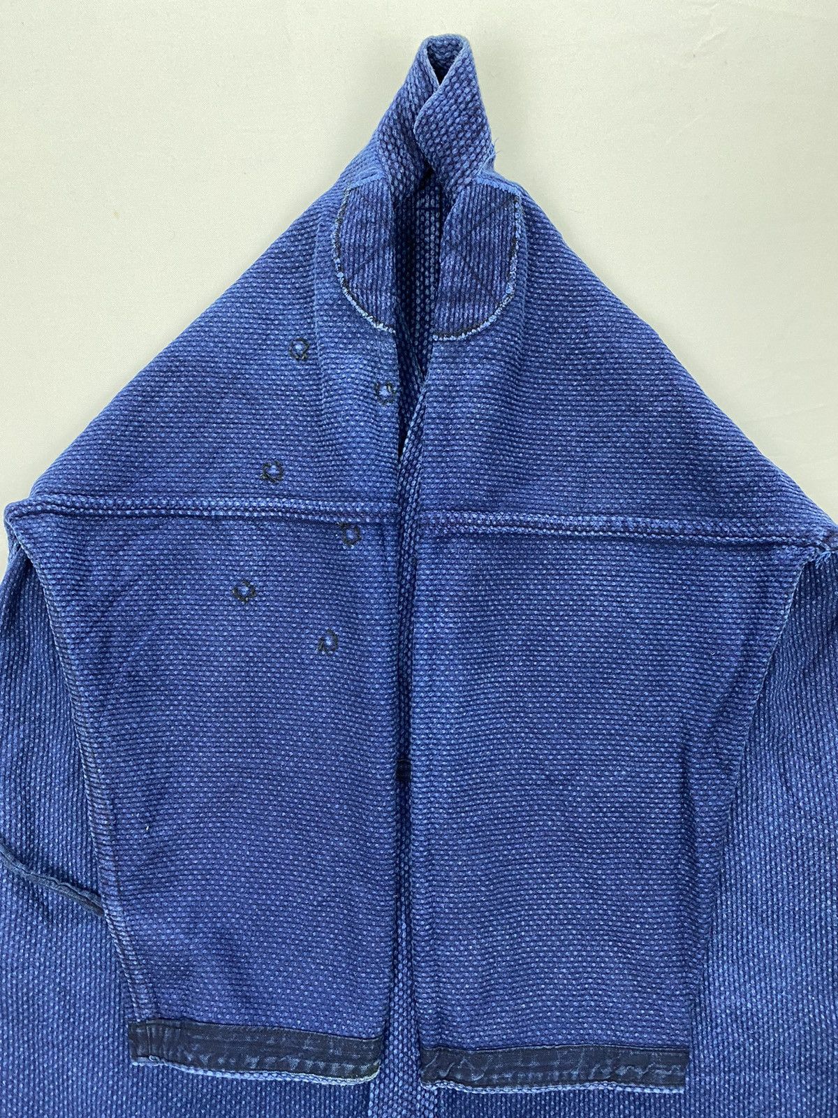 Indigo × Japanese Brand Fumitake Co. Japanese Seasoned Indigo Kimono Size US M / EU 48-50 / 2 - 11 Thumbnail
