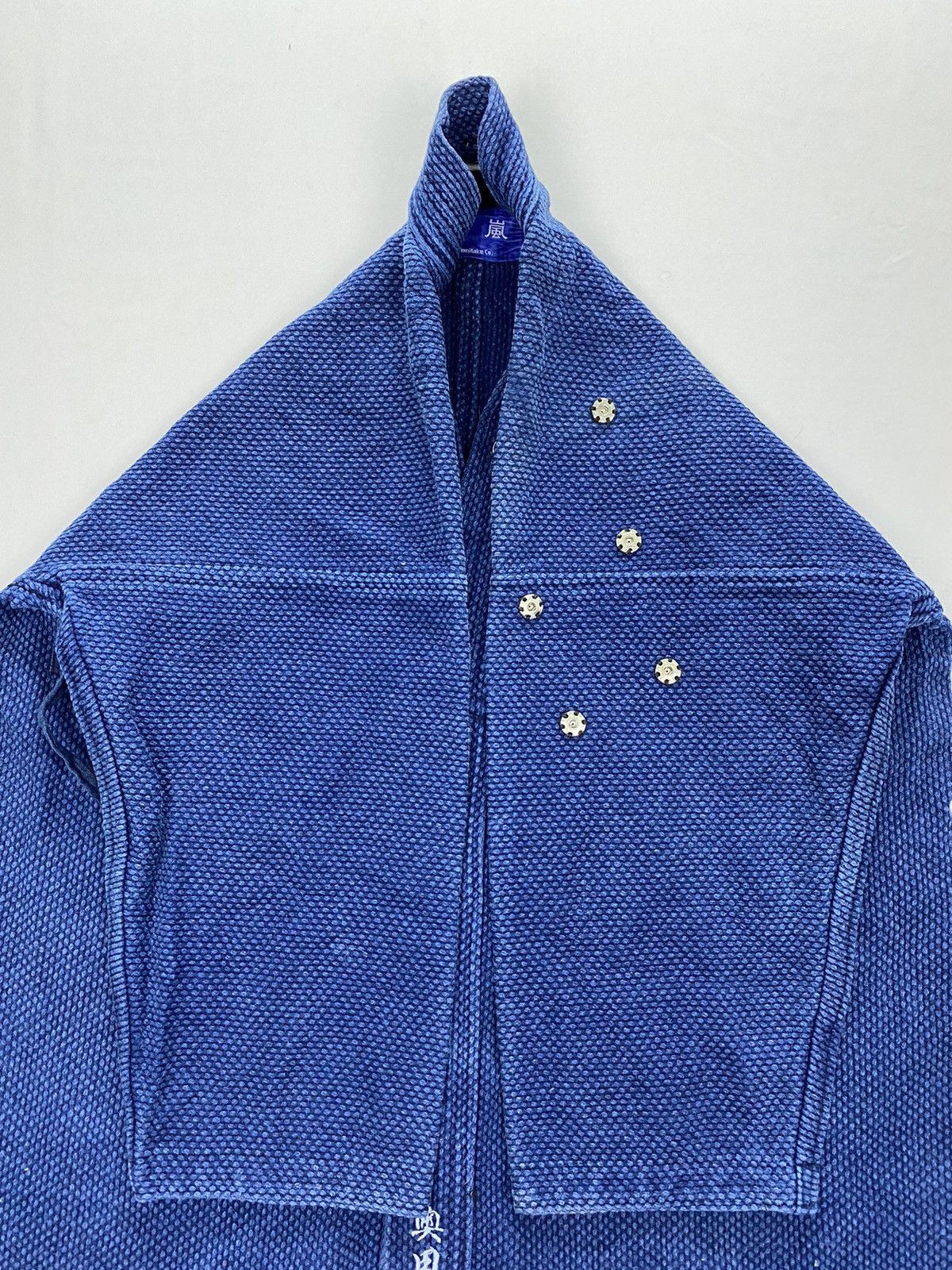 Indigo × Japanese Brand Fumitake Co. Japanese Seasoned Indigo Kimono Size US M / EU 48-50 / 2 - 7 Thumbnail