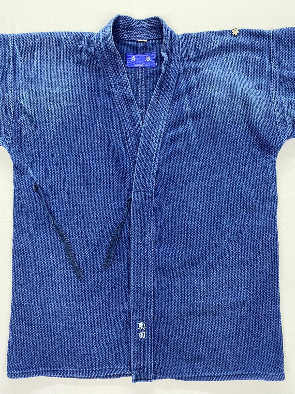 Indigo × Japanese Brand Fumitake Co. Japanese Seasoned Indigo Kimono Size US M / EU 48-50 / 2 - 3 Thumbnail
