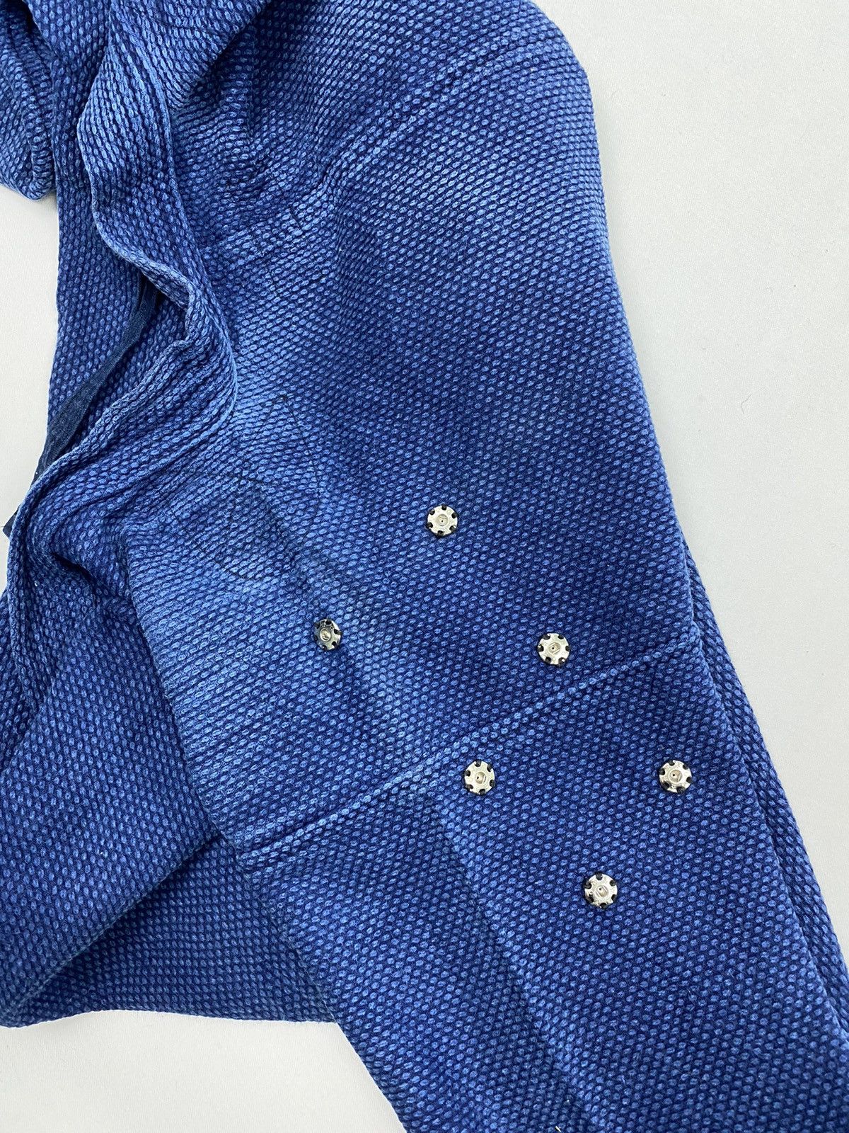 Indigo × Japanese Brand Fumitake Co. Japanese Seasoned Indigo Kimono Size US M / EU 48-50 / 2 - 13 Thumbnail