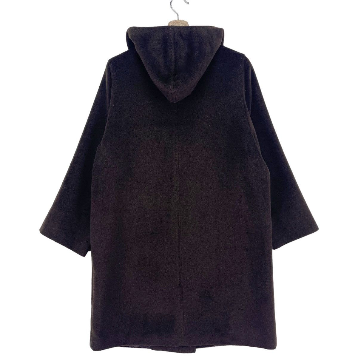 Max Mara Max Mara Wool Cashmere Hoodie Overcoat Size M / US 6-8 / IT 42-44 - 5 Thumbnail