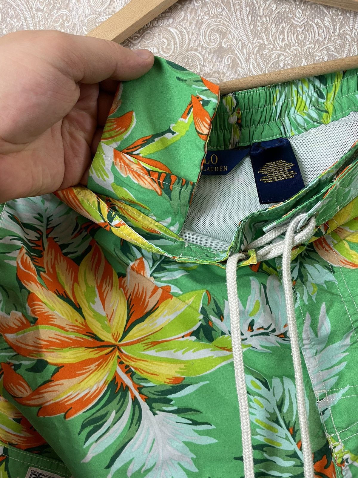 Polo Ralph Lauren Polo Ralph Lauren Swimwear Oceanside Graphic Shorts xl Size US 36 / EU 52 - 4 Thumbnail