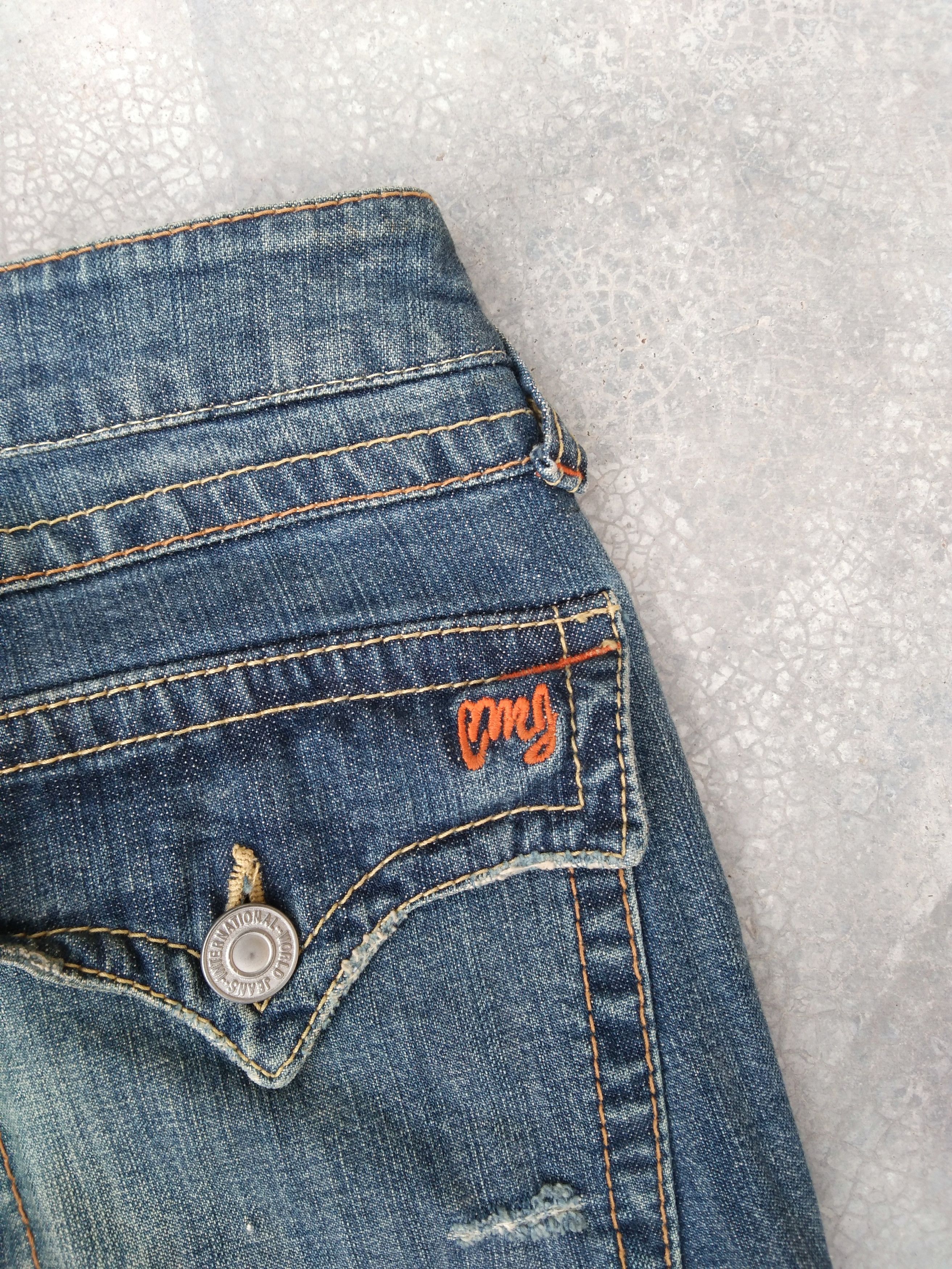 Japanese Brand × Jean × Vintage Vintage Flared Jeans Comme Ca Models 26x32 Size US 26 / EU 42 - 4 Thumbnail