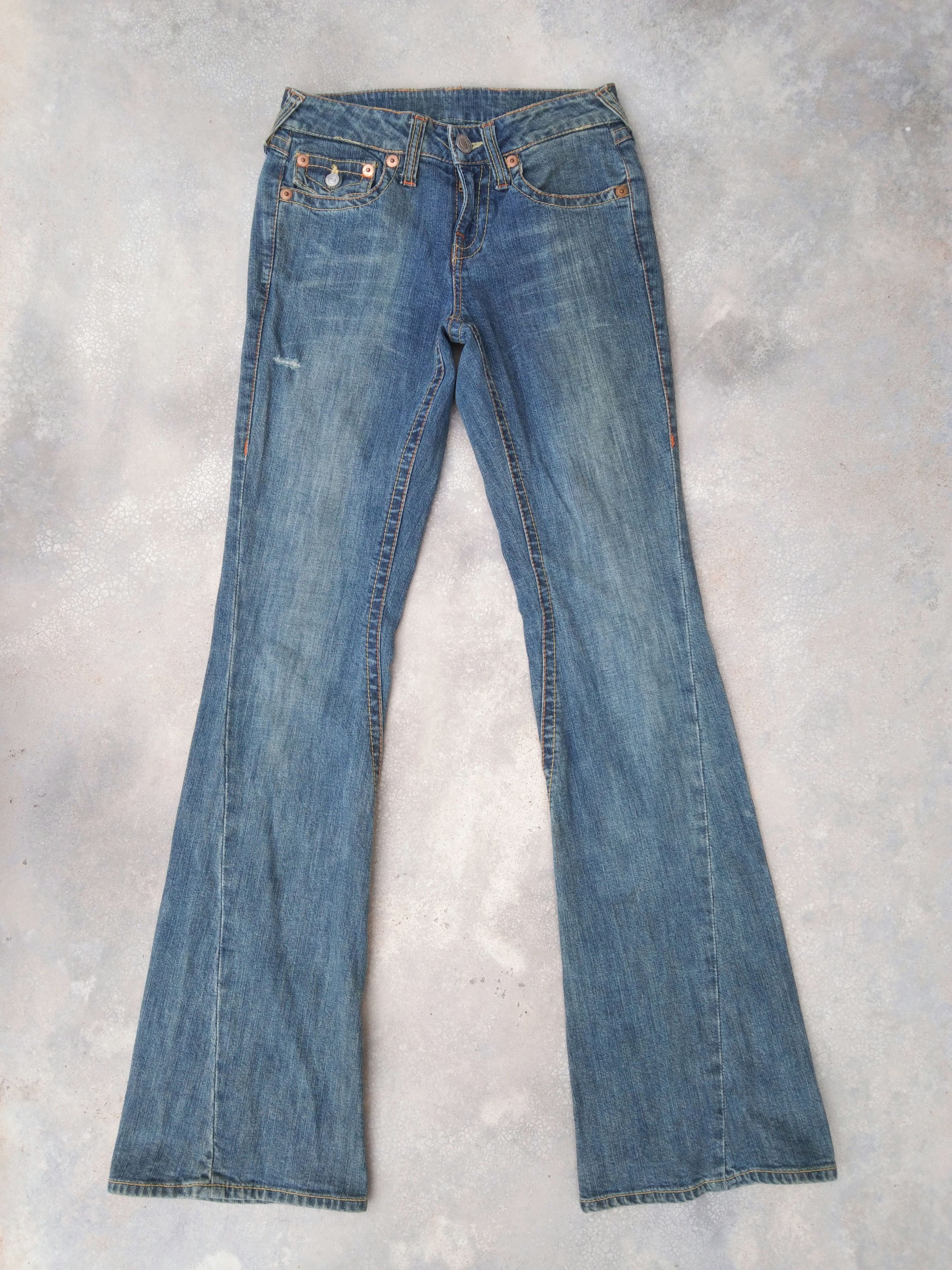 Japanese Brand × Jean × Vintage Vintage Flared Jeans Comme Ca Models 26x32 Size US 26 / EU 42 - 1 Thumbnail