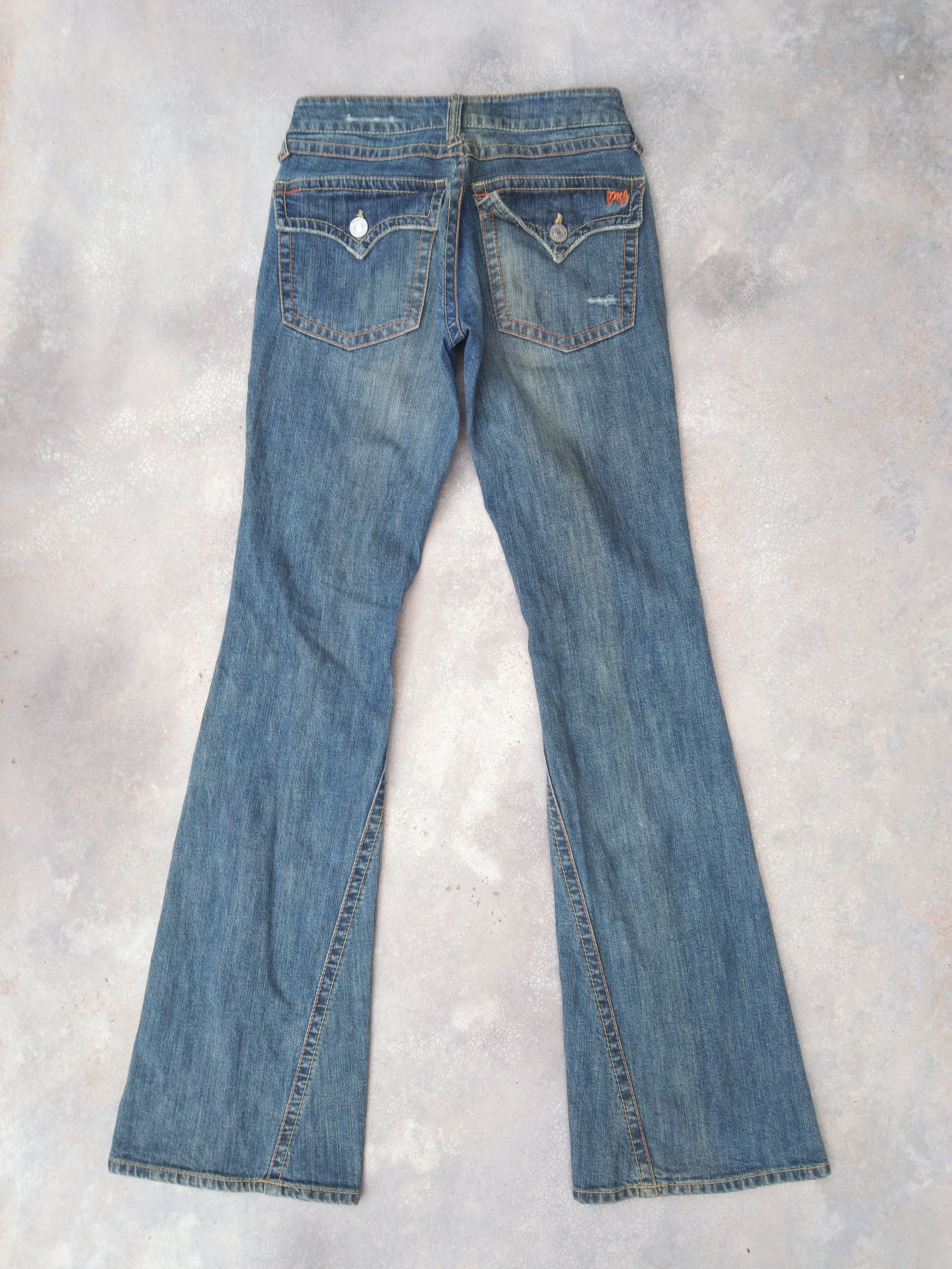 Japanese Brand × Jean × Vintage Vintage Flared Jeans Comme Ca Models 26x32 Size US 26 / EU 42 - 2 Thumbnail