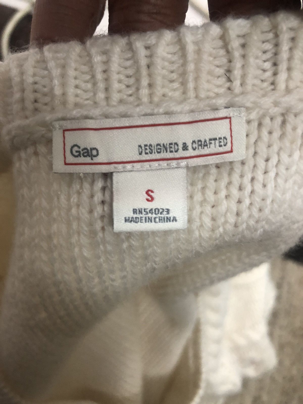 Aran Isles Knitwear Vintage Gap Crewneck Knitwear Sweater Jumper Size US XS / EU 42 / 0 - 9 Thumbnail
