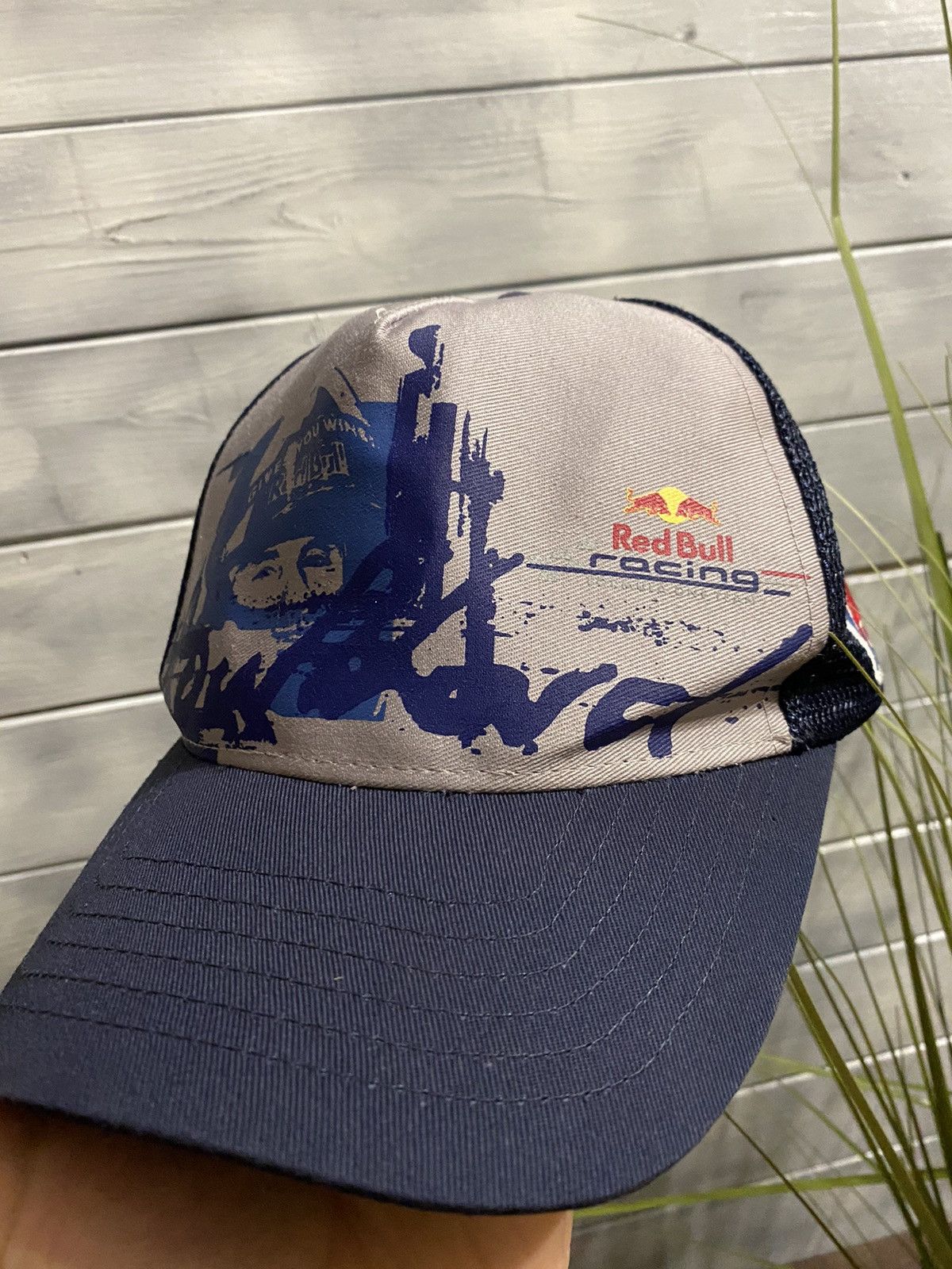 Red Bull Rare Mush Cap Red Bull Racing 14 Y2K. Size ONE SIZE - 1 Thumbnail