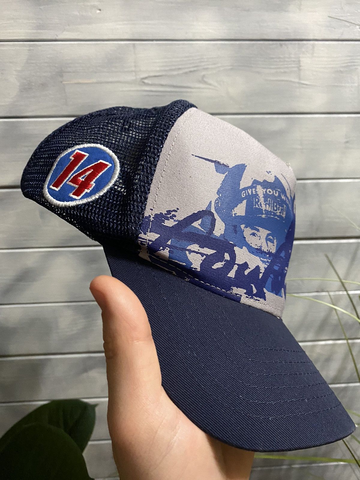 Red Bull Rare Mush Cap Red Bull Racing 14 Y2K. Size ONE SIZE - 3 Thumbnail