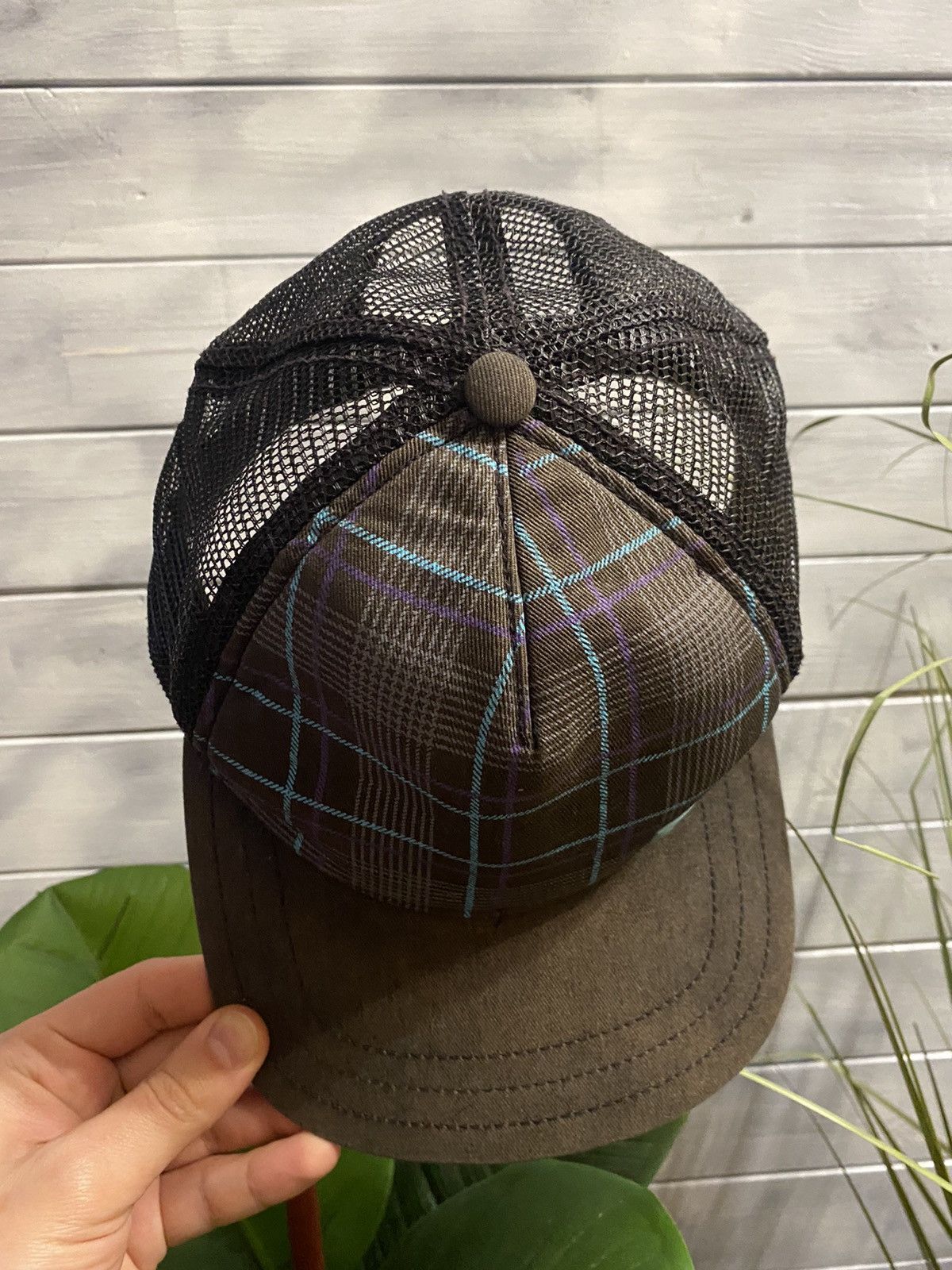 Japanese Brand Thrashed Oakley hat. Y2K Size ONE SIZE - 6 Thumbnail