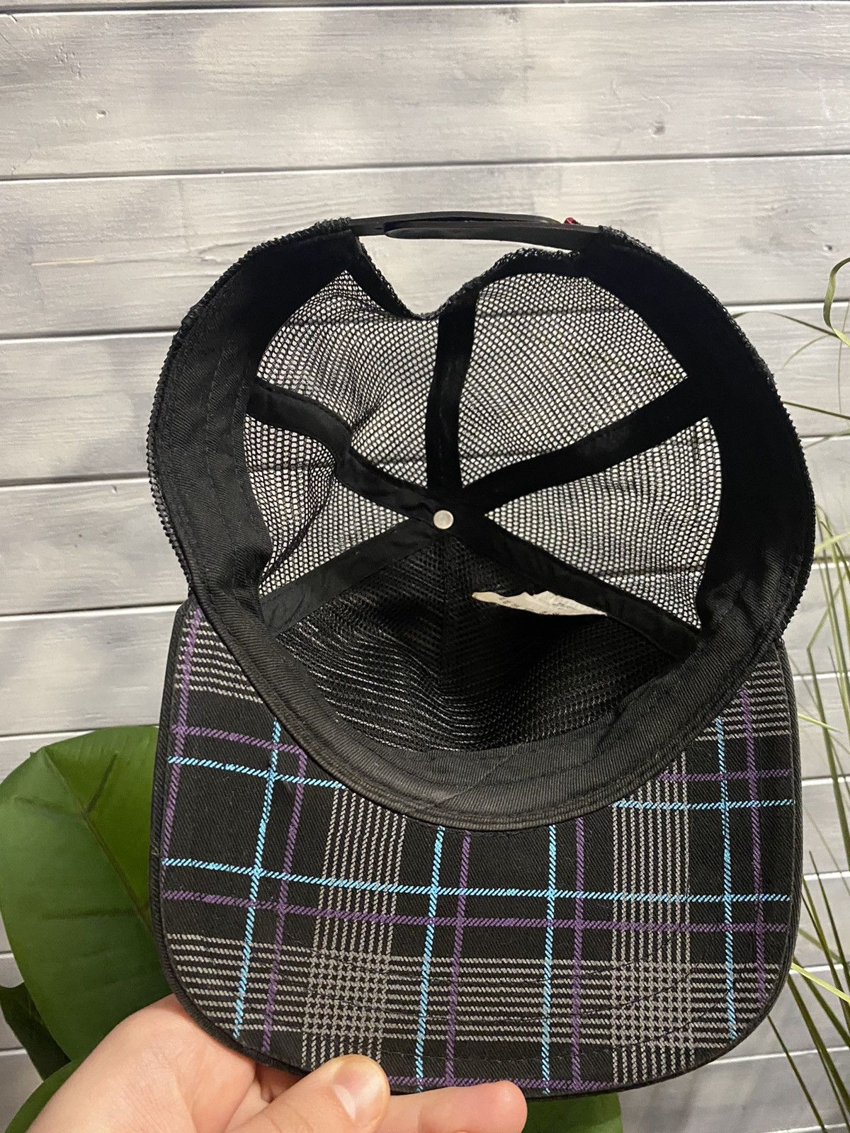 Japanese Brand Thrashed Oakley hat. Y2K Size ONE SIZE - 5 Thumbnail