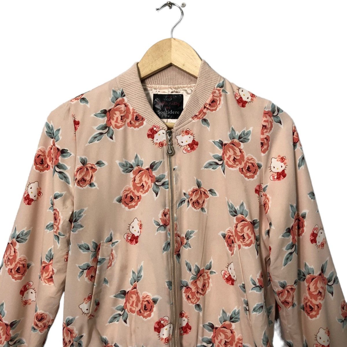 Cartoon Network Vintage Hello Kitty Sorridere Full Print Zipper Ups Jacket Size S / US 4 / IT 40 - 4 Thumbnail