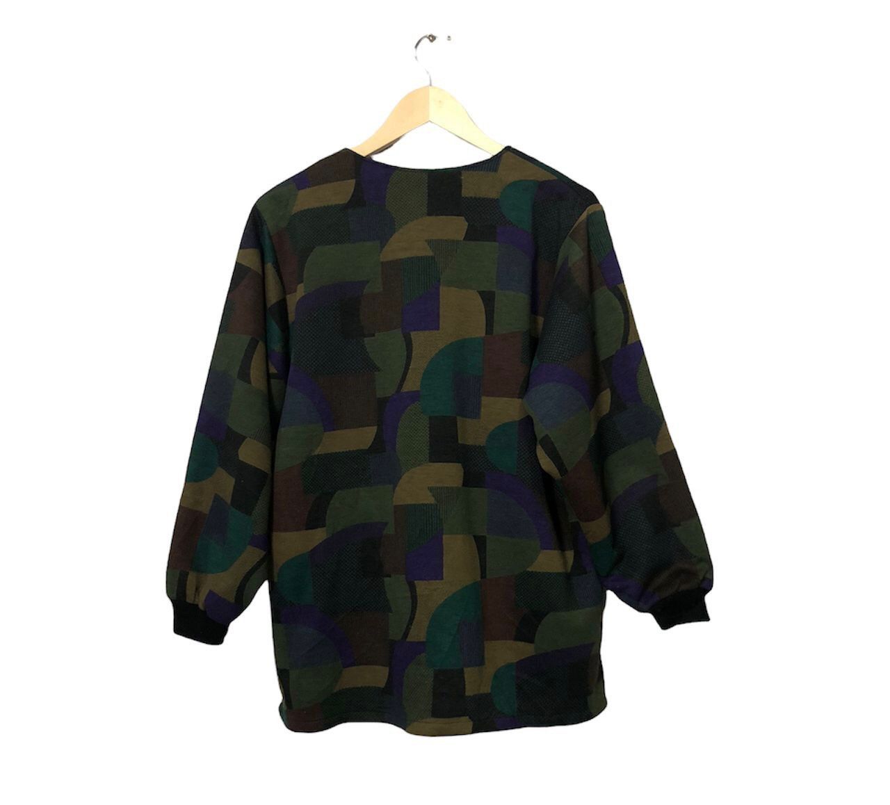 Japanese Brand Vintage Hosabun Collection Button Ups Full Print Jacket Size US L / EU 52-54 / 3 - 5 Thumbnail