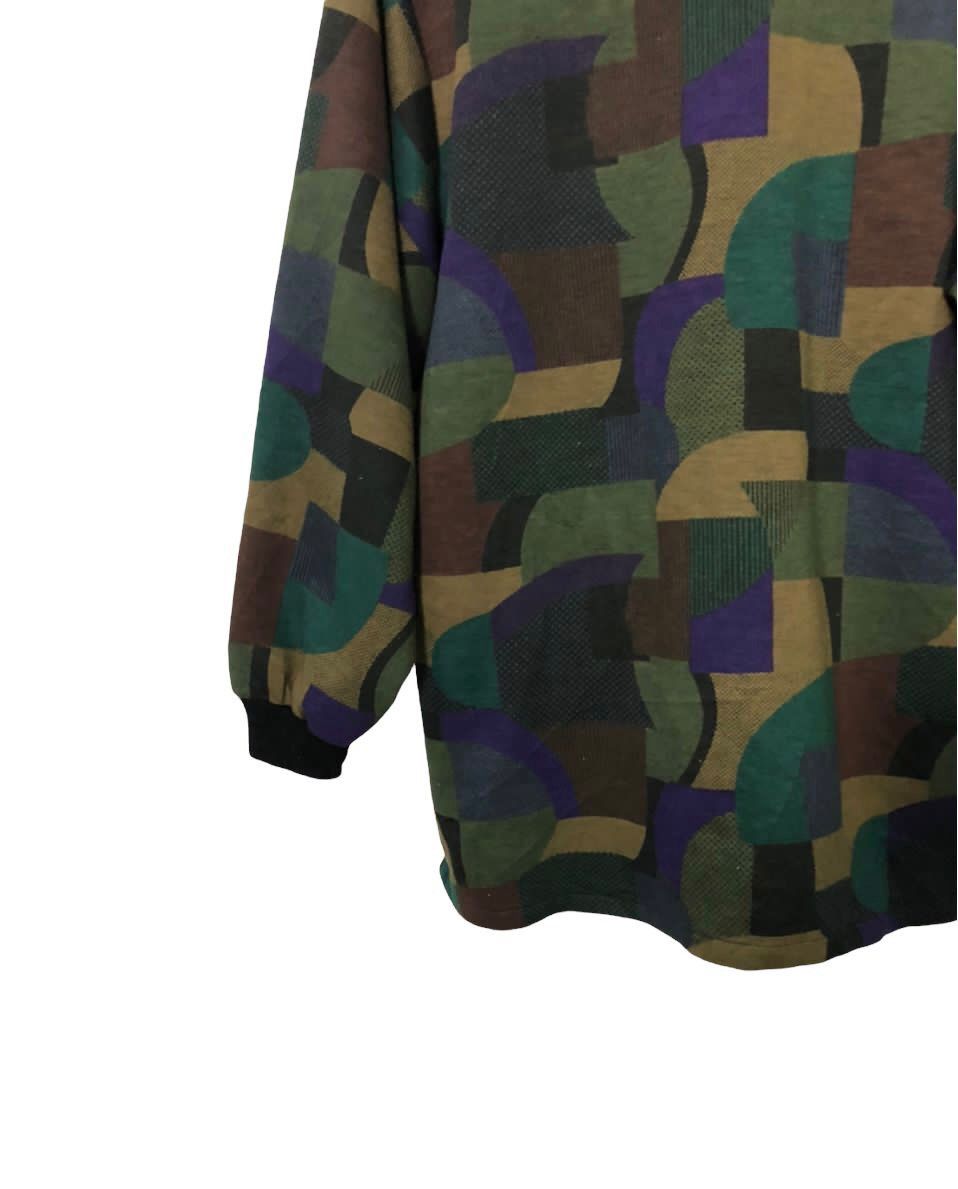 Japanese Brand Vintage Hosabun Collection Button Ups Full Print Jacket Size US L / EU 52-54 / 3 - 7 Thumbnail