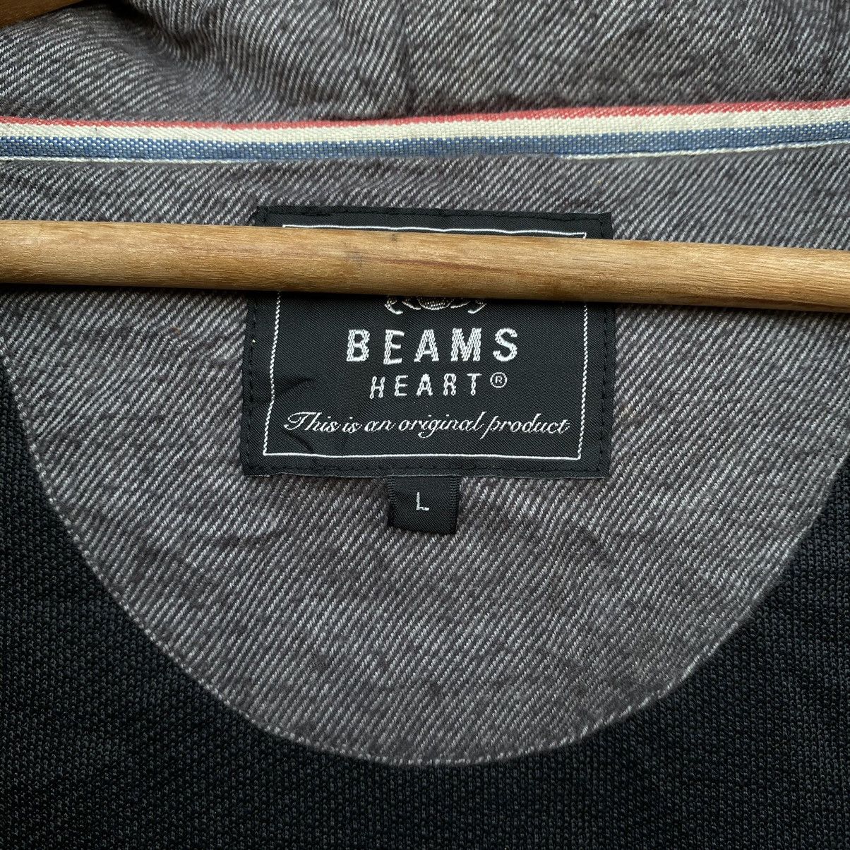 Beams Plus × Vintage Vintage Beams Heart Zipper Hooded Wool Jacket Size US L / EU 52-54 / 3 - 7 Thumbnail