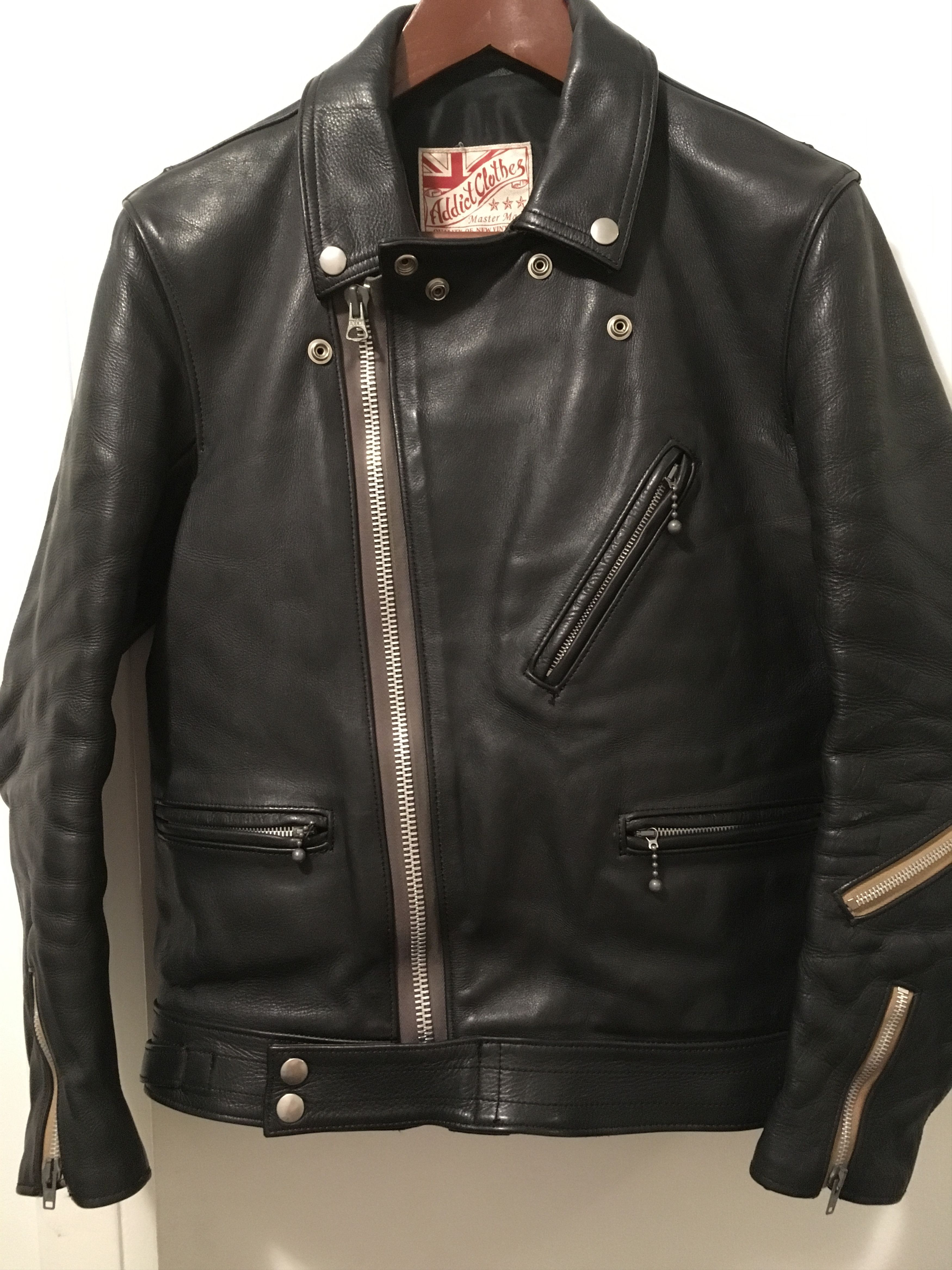 Addict Clothes - AD-03 British Asymmetry Jacket - Horsehide