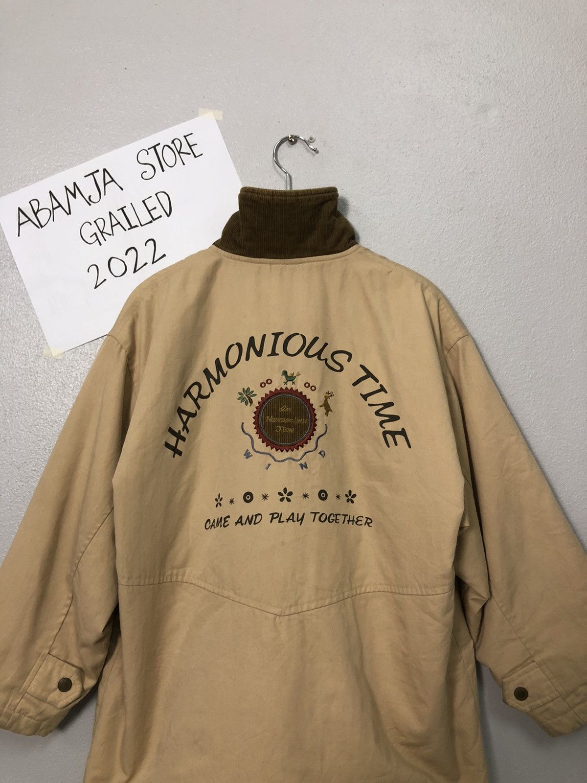 Japanese Brand Vintage Harmonious Time Spell Out Big Logo Jacket Size US M / EU 48-50 / 2 - 6 Thumbnail