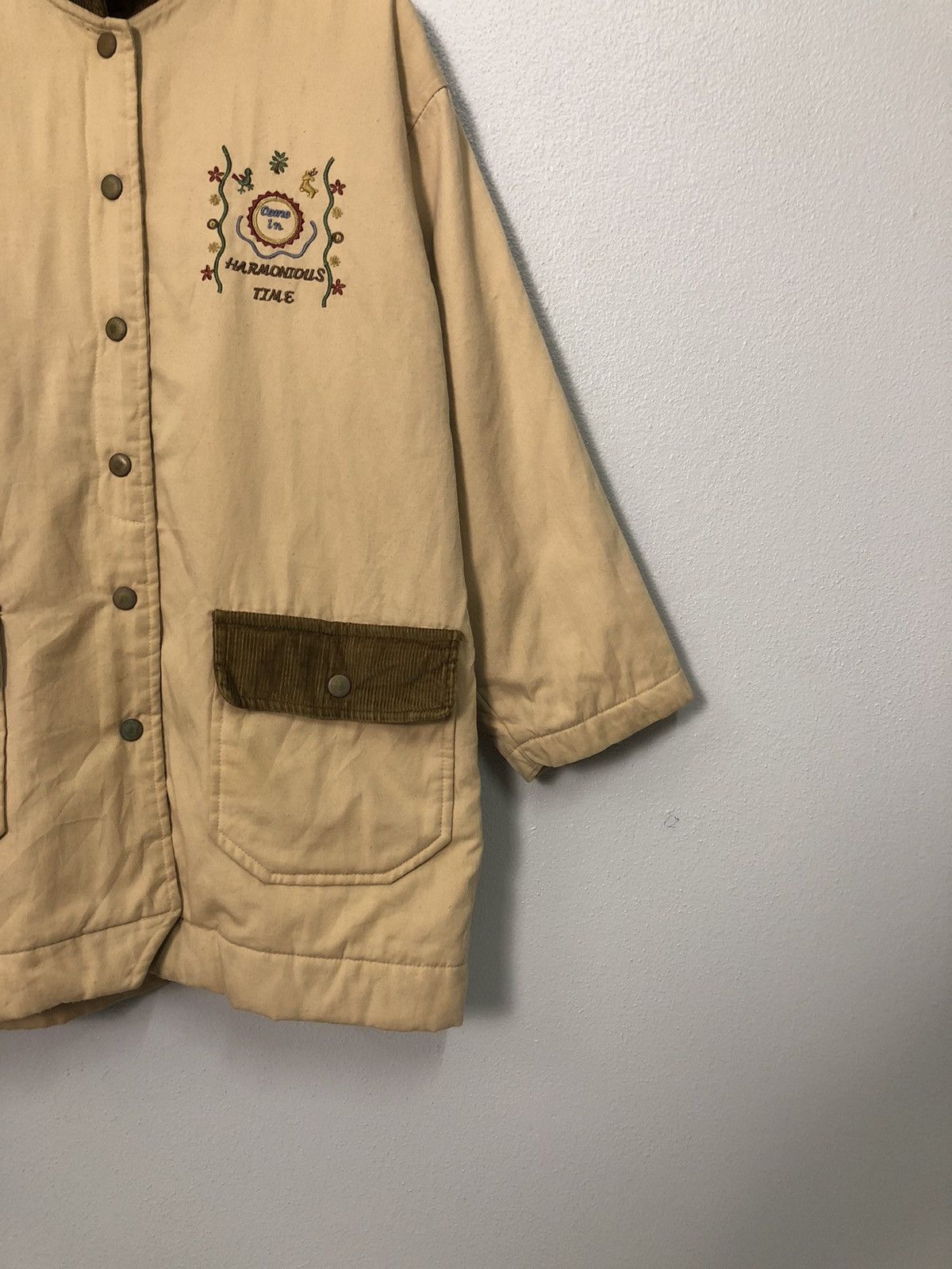 Japanese Brand Vintage Harmonious Time Spell Out Big Logo Jacket Size US M / EU 48-50 / 2 - 3 Thumbnail