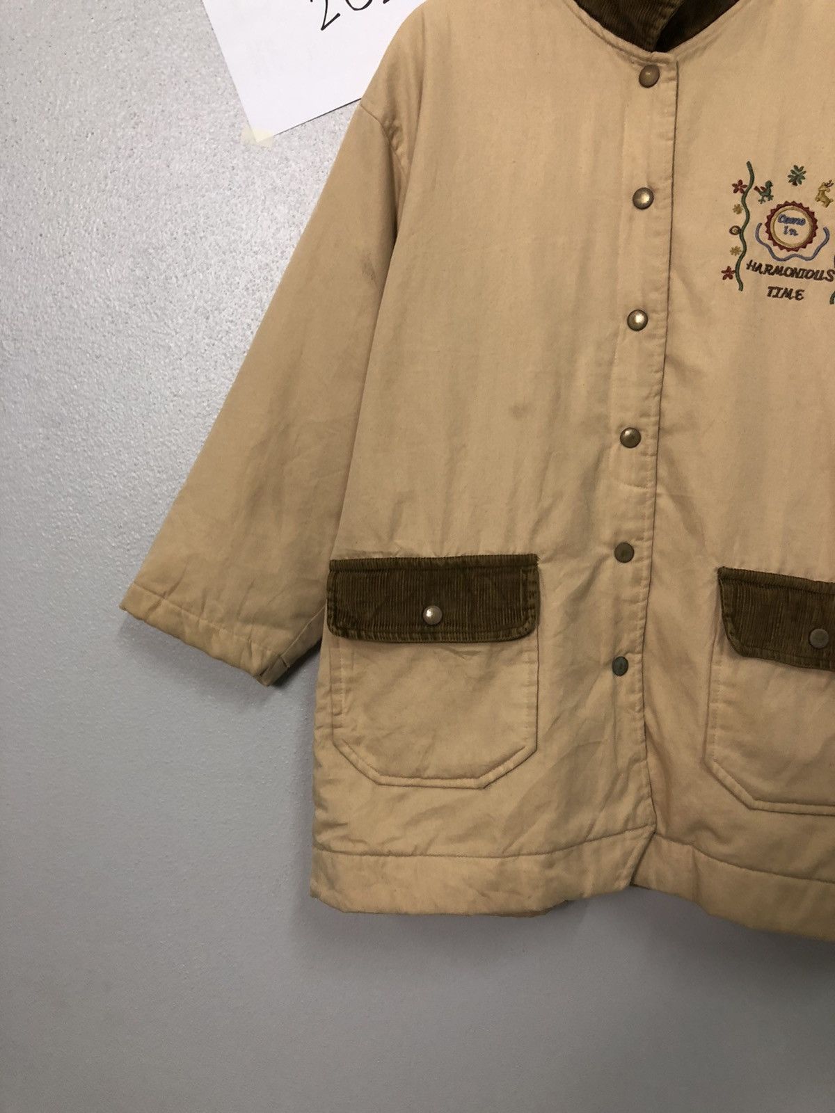 Japanese Brand Vintage Harmonious Time Spell Out Big Logo Jacket Size US M / EU 48-50 / 2 - 4 Thumbnail