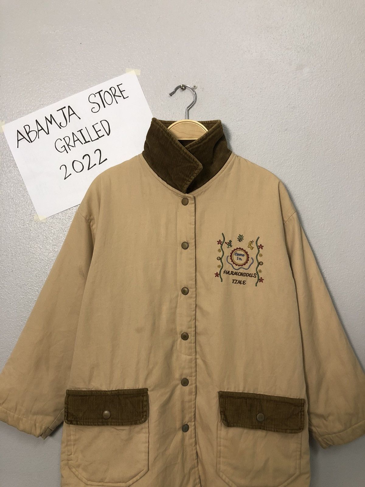 Japanese Brand Vintage Harmonious Time Spell Out Big Logo Jacket Size US M / EU 48-50 / 2 - 5 Thumbnail