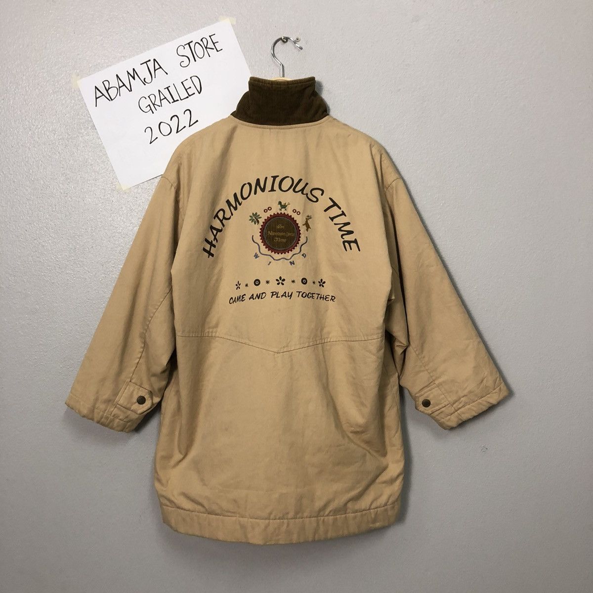 Japanese Brand Vintage Harmonious Time Spell Out Big Logo Jacket Size US M / EU 48-50 / 2 - 1 Thumbnail