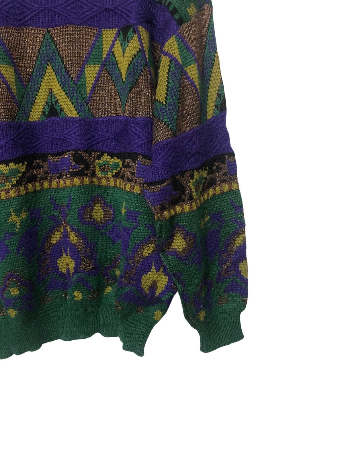 Aran Isles Knitwear Vintage Destinare Uomo Full Print Knitwear Sweater Jumper Size US M / EU 48-50 / 2 - 5 Thumbnail